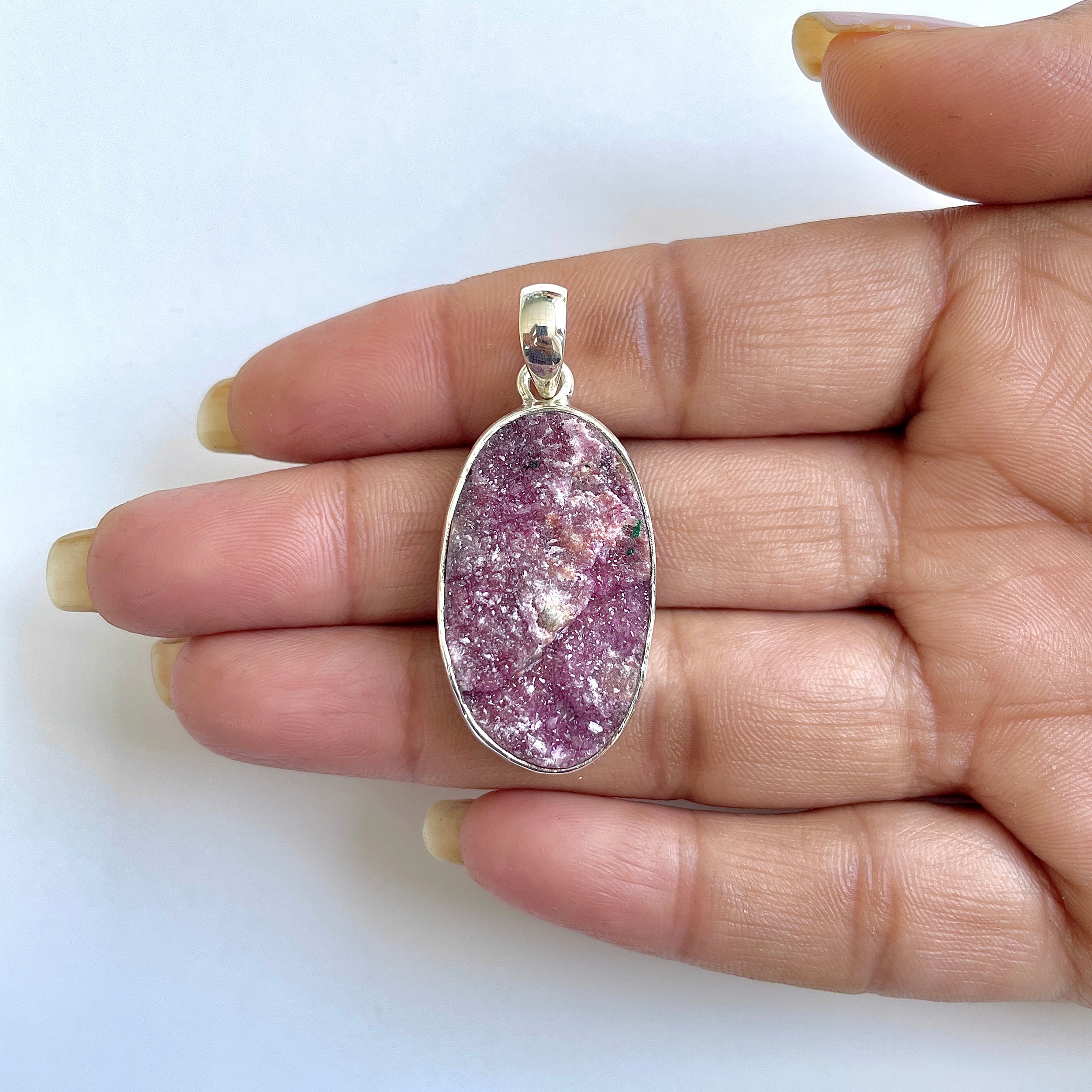 Cobalt Calcite Pendant-(CBC-1-19)
