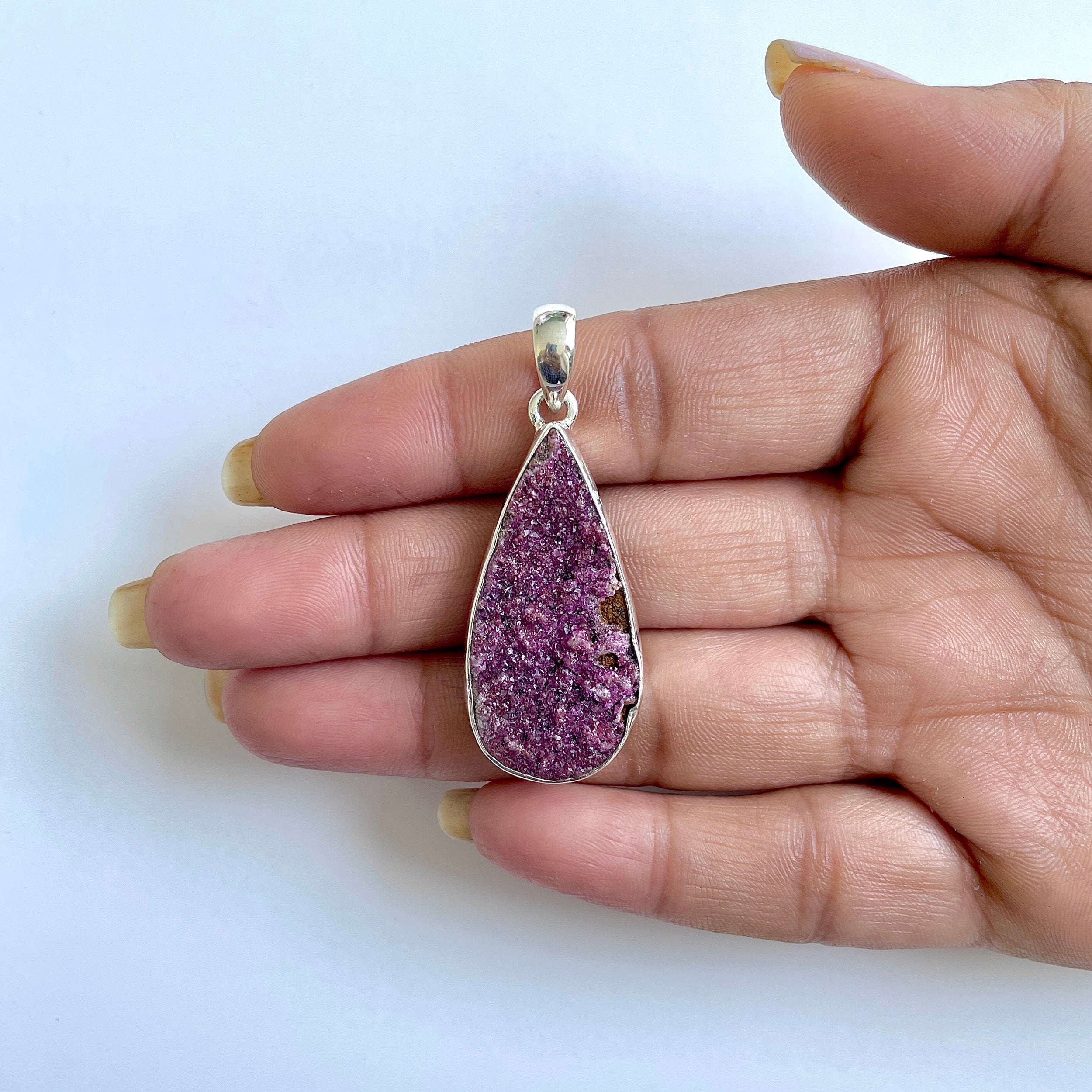 Cobalt Calcite Pendant-(CBC-1-24)