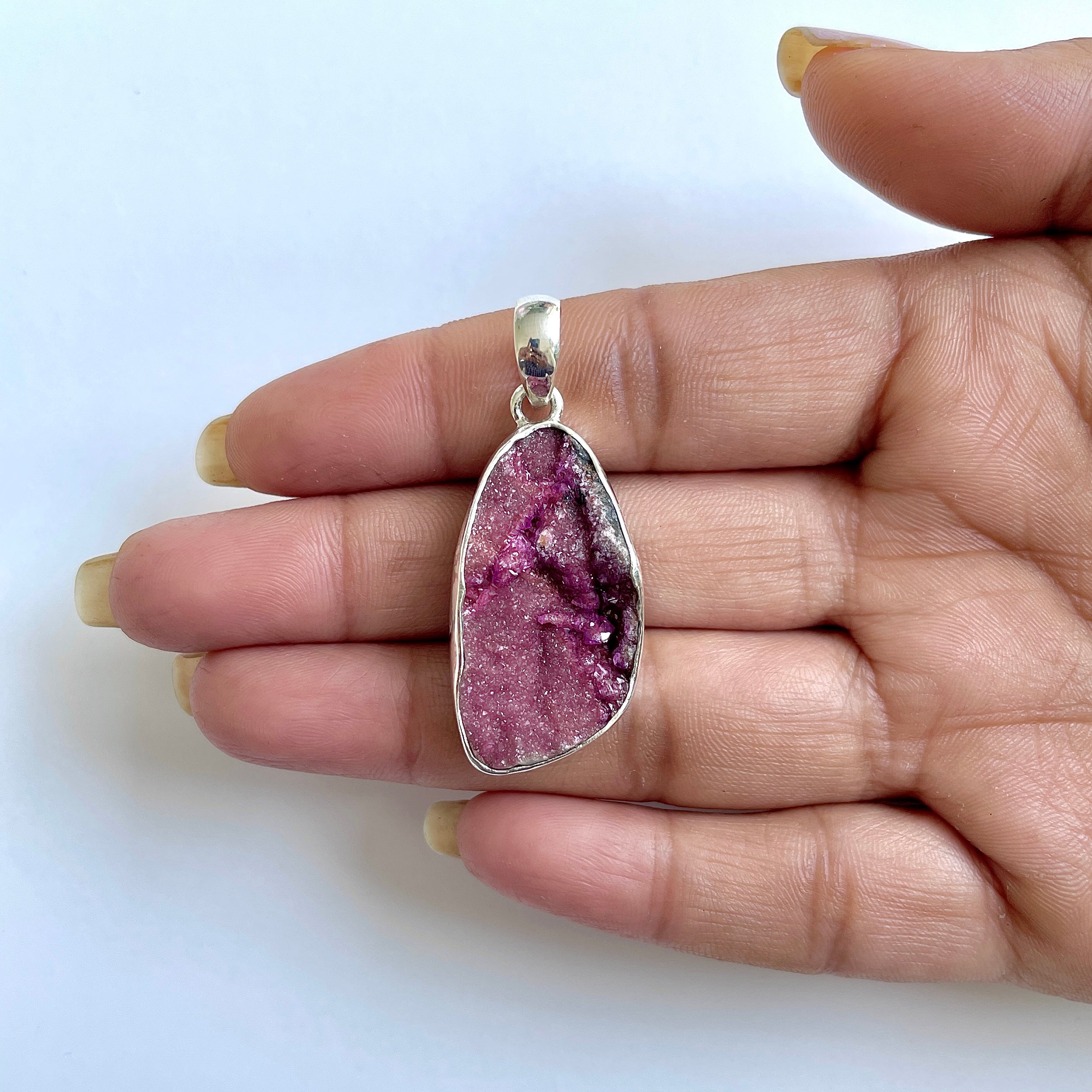 Cobalt Calcite Pendant-(CBC-1-25)
