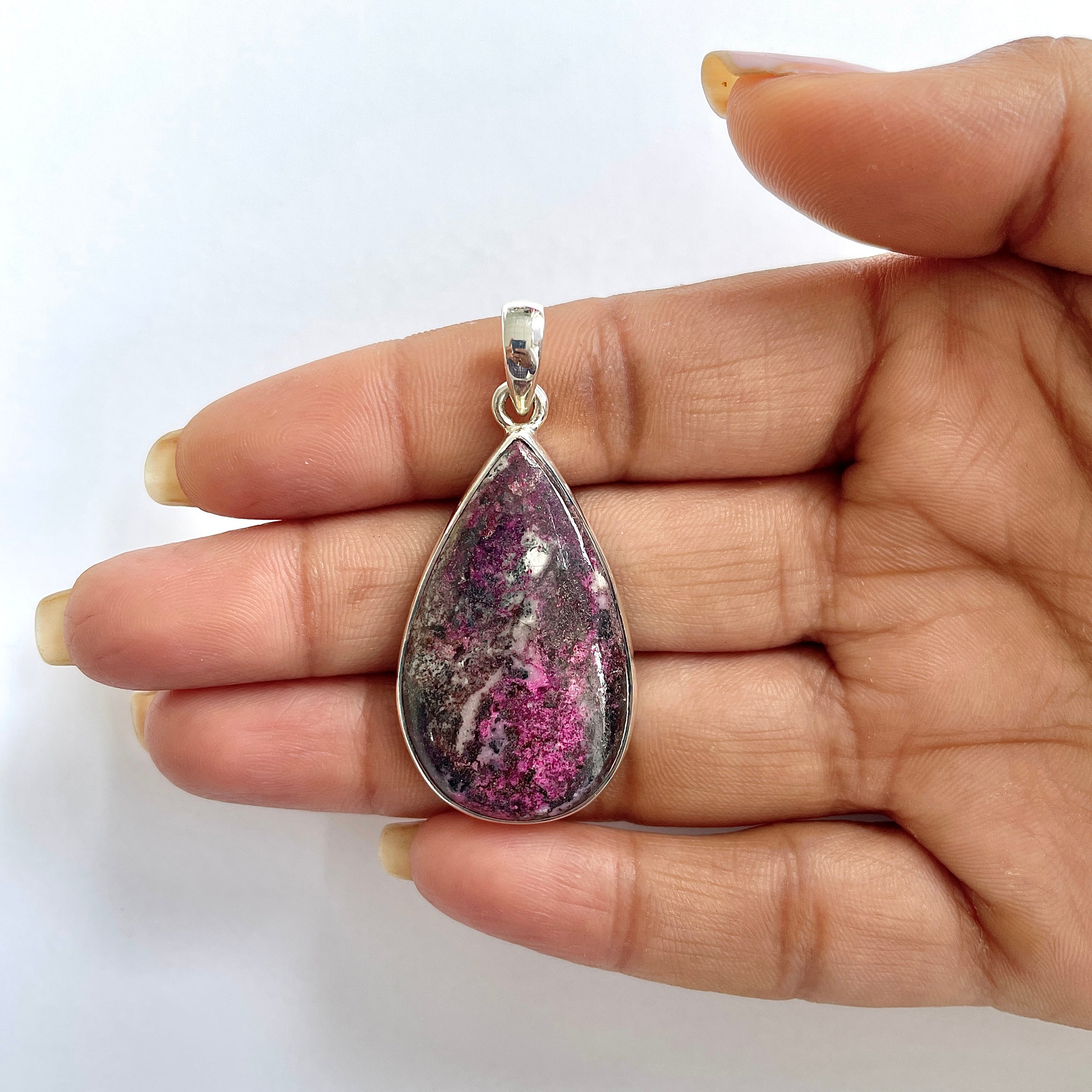 Cobalt Calcite Pendant-(CBC-1-50)