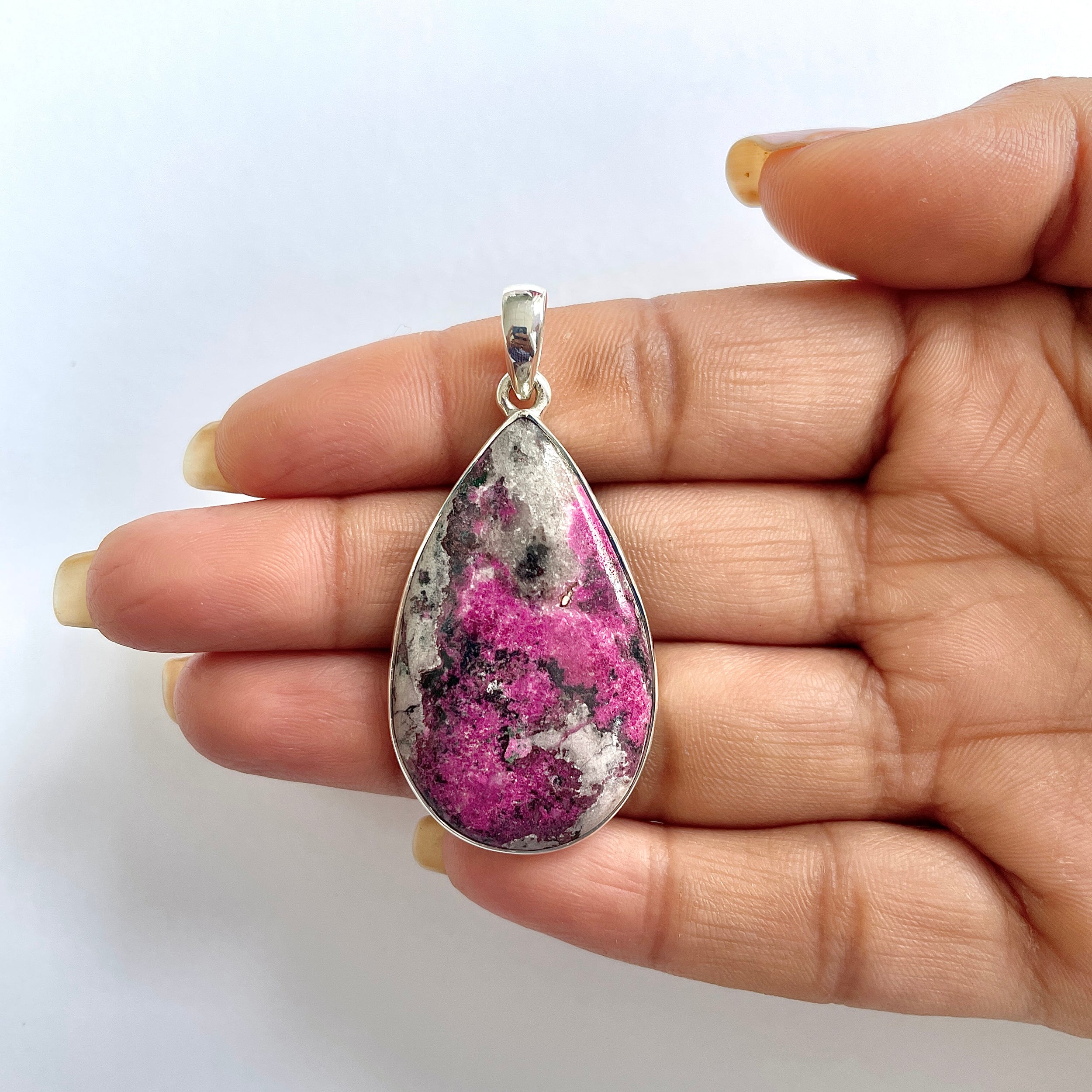 Cobalt Calcite Pendant-(CBC-1-66)