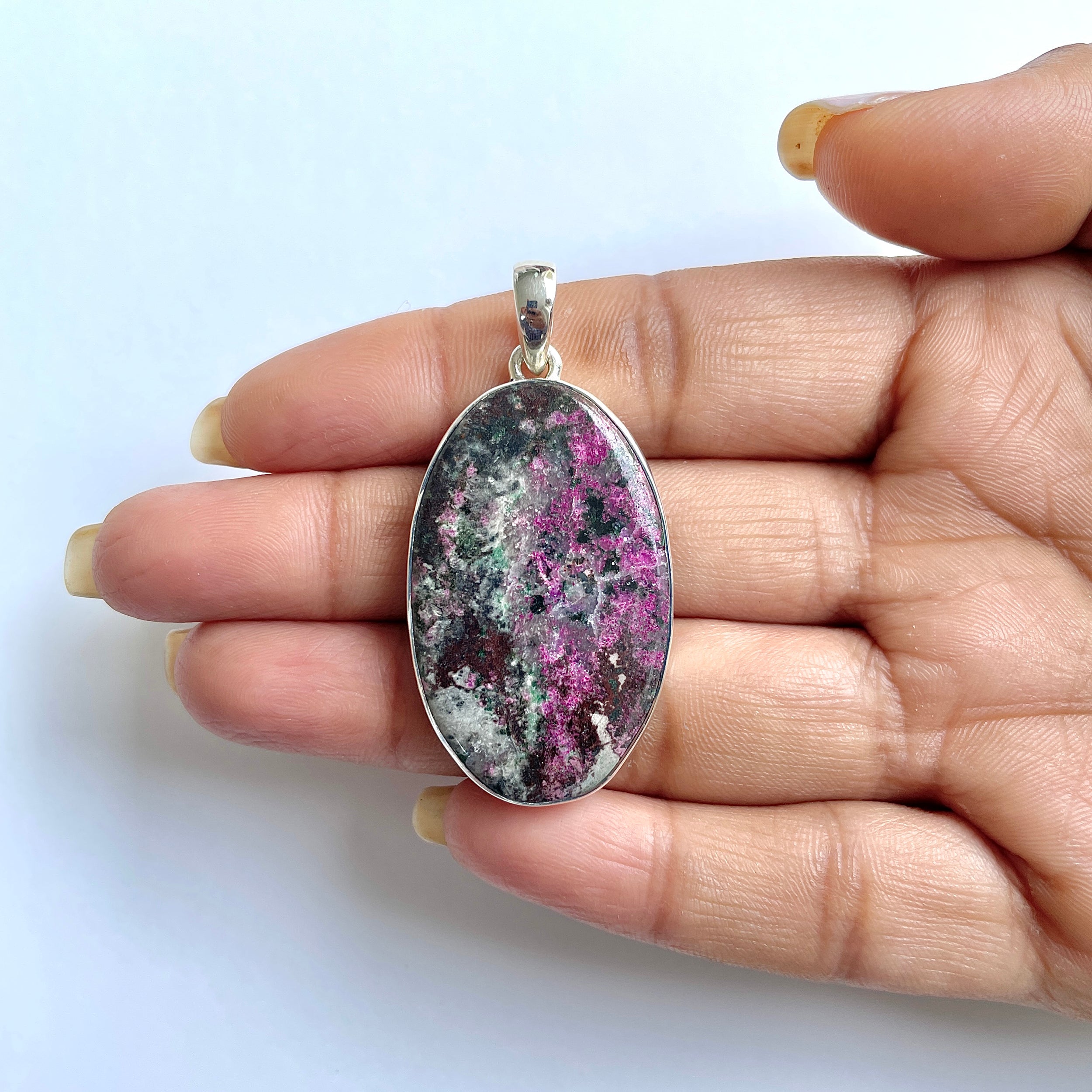 Cobalt Calcite Pendant-(CBC-1-67)