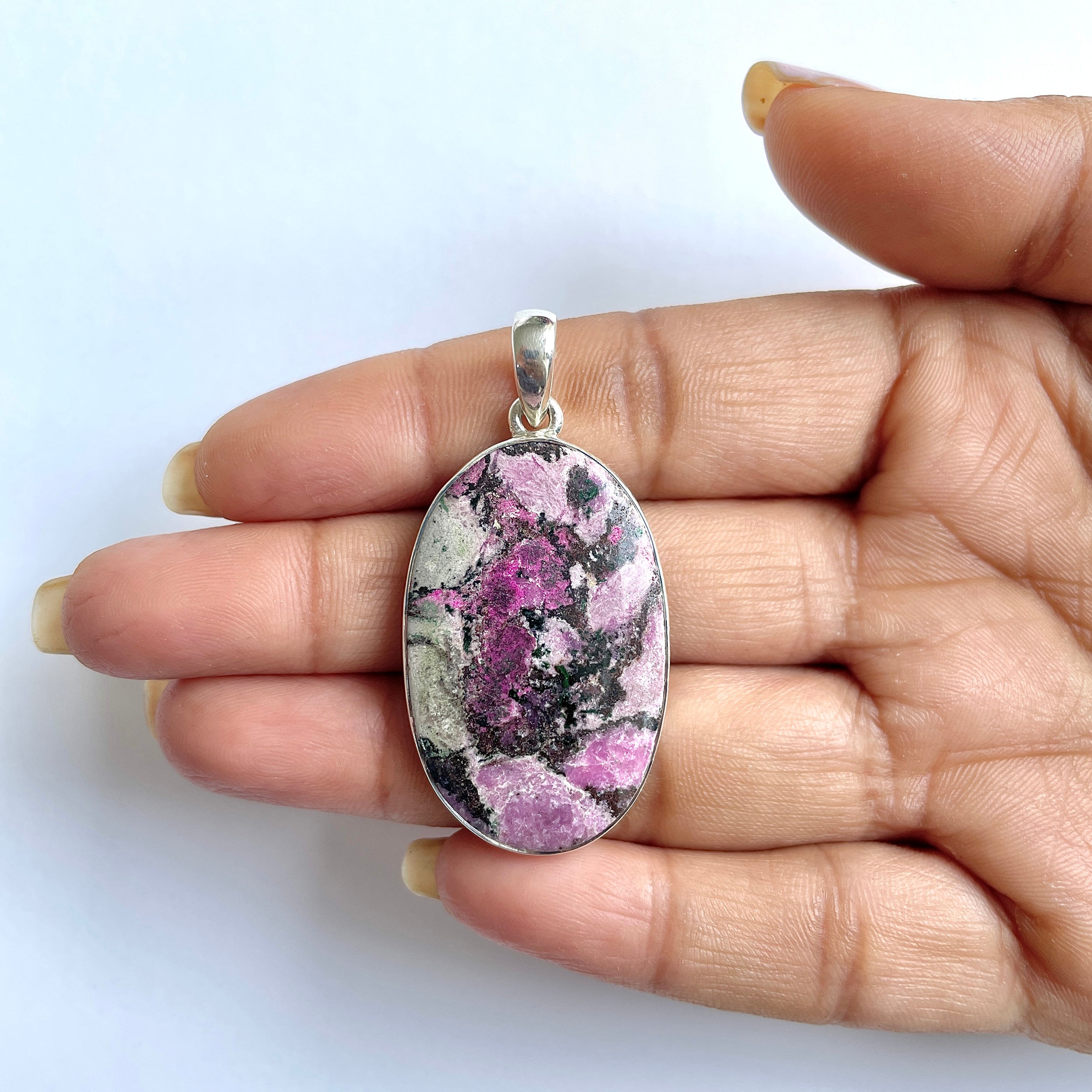 Cobalt Calcite Pendant-(CBC-1-68)
