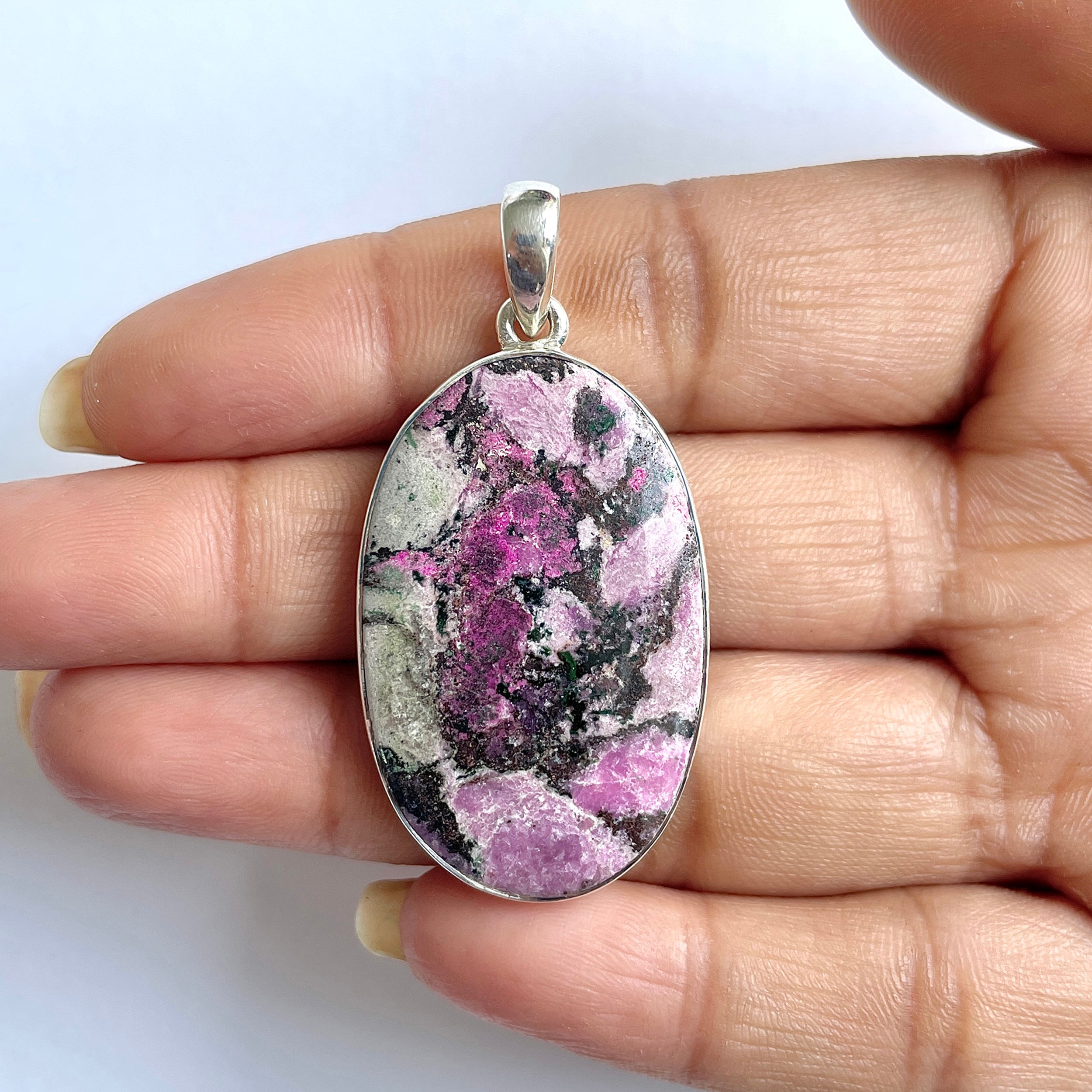 Cobalt Calcite Pendant-(CBC-1-68)