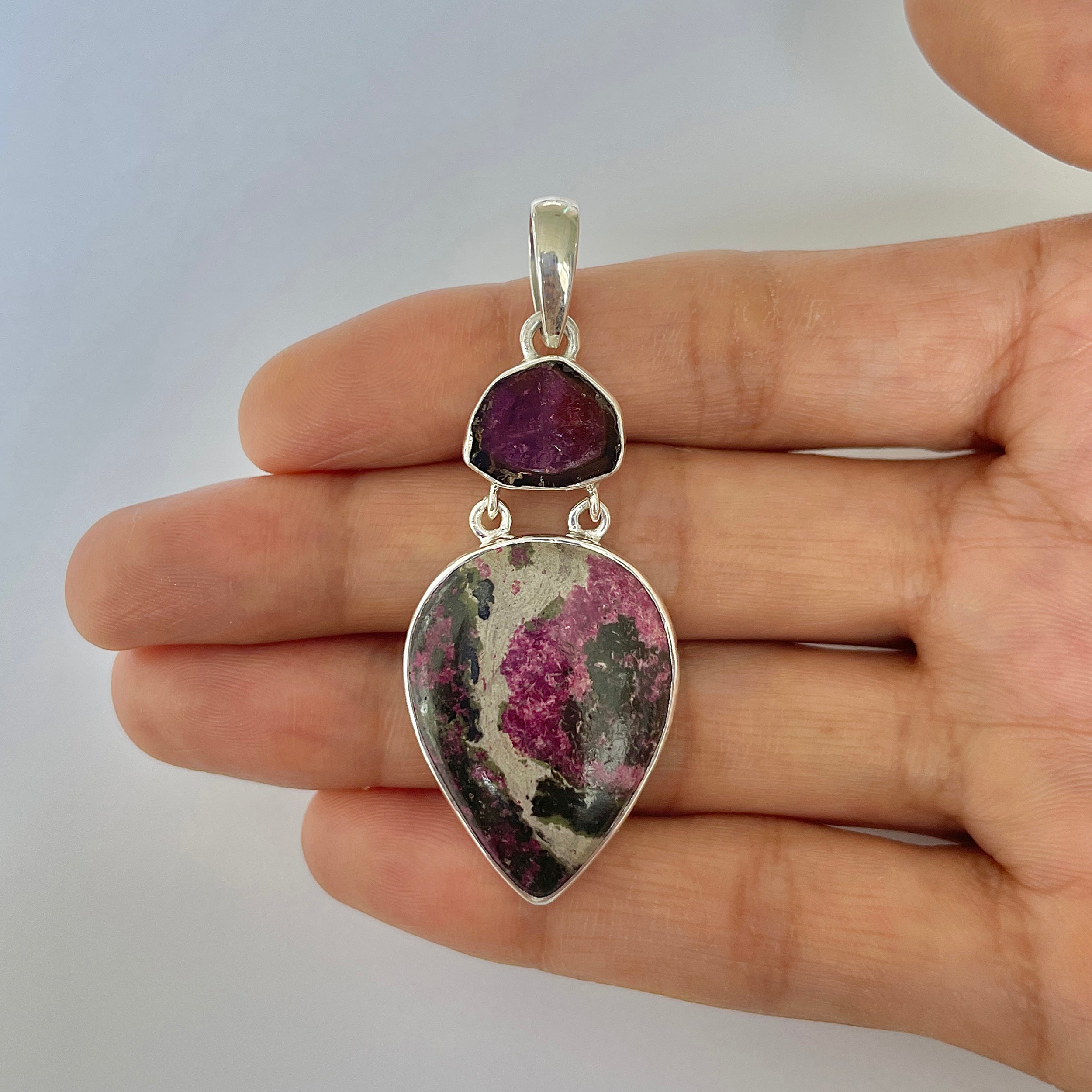 Cobalt Calcite Pendant-(CBC-1-69)