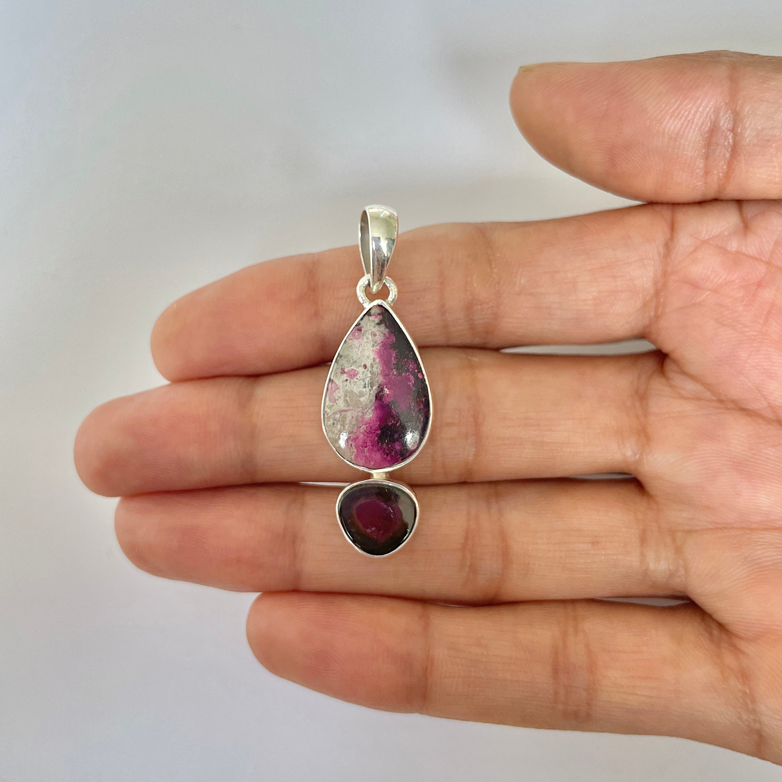 Cobalt Calcite Pendant-(CBC-1-70)