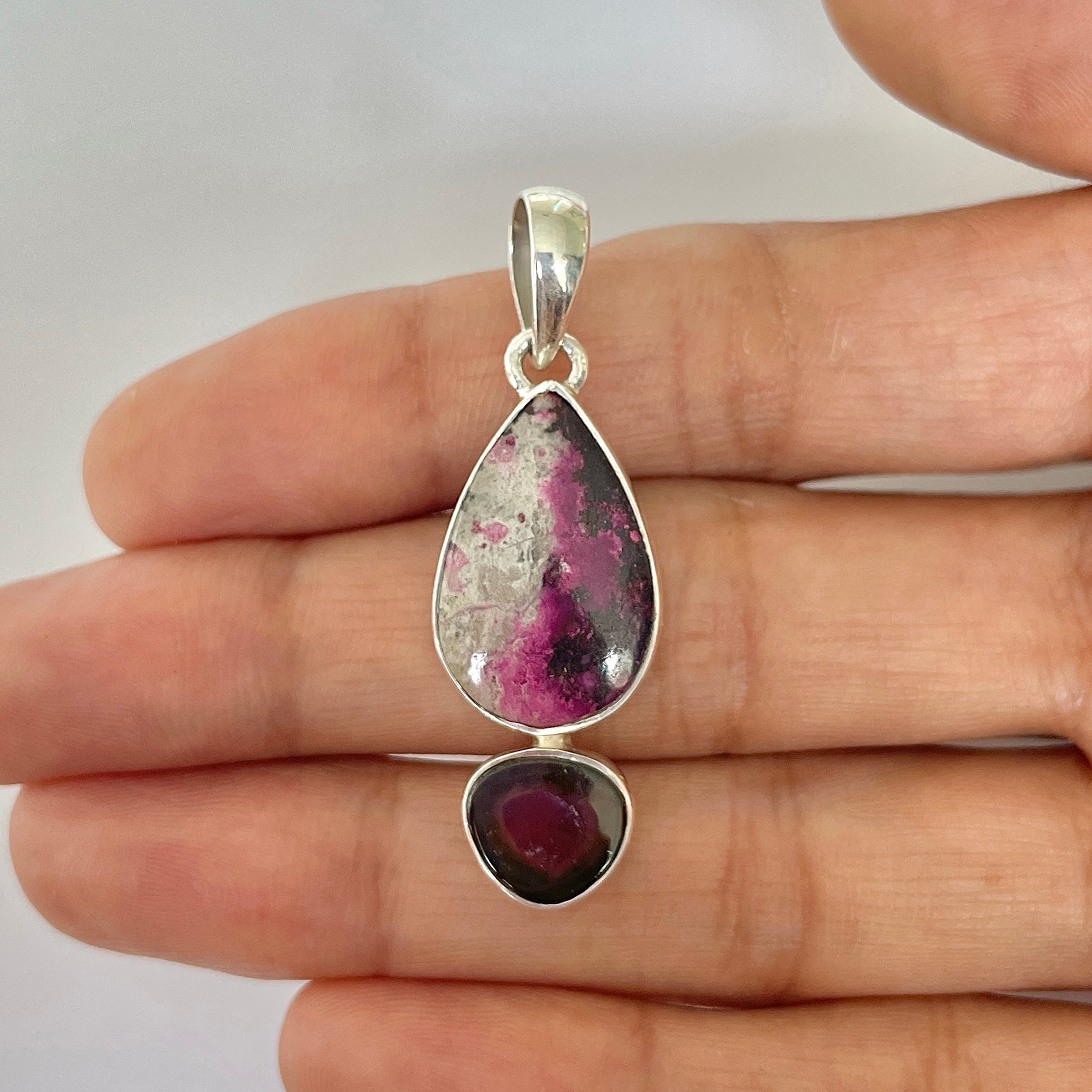 Cobalt Calcite Pendant-(CBC-1-70)