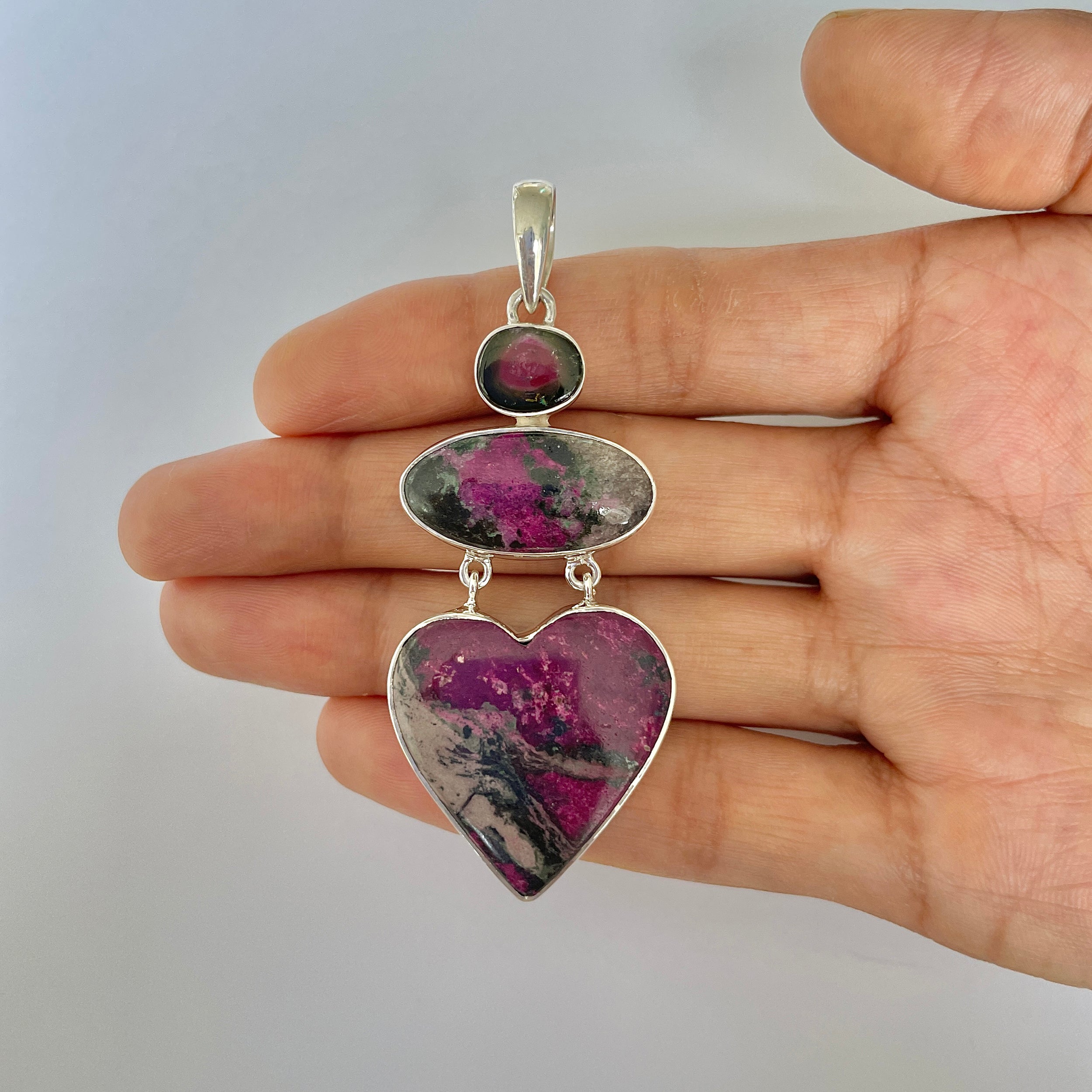 Cobalt Calcite Pendant-(CBC-1-71)