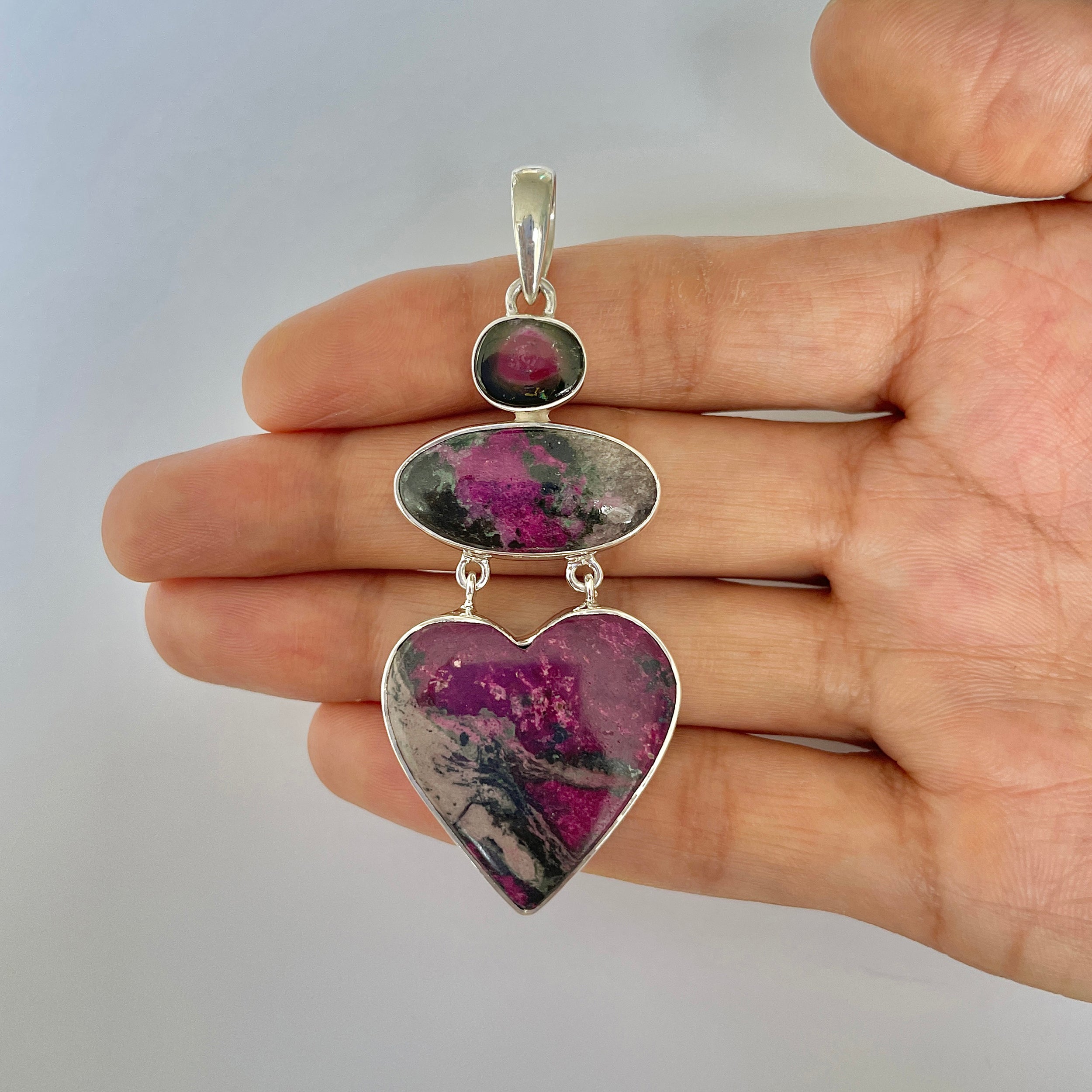 Cobalt Calcite Pendant-(CBC-1-71)