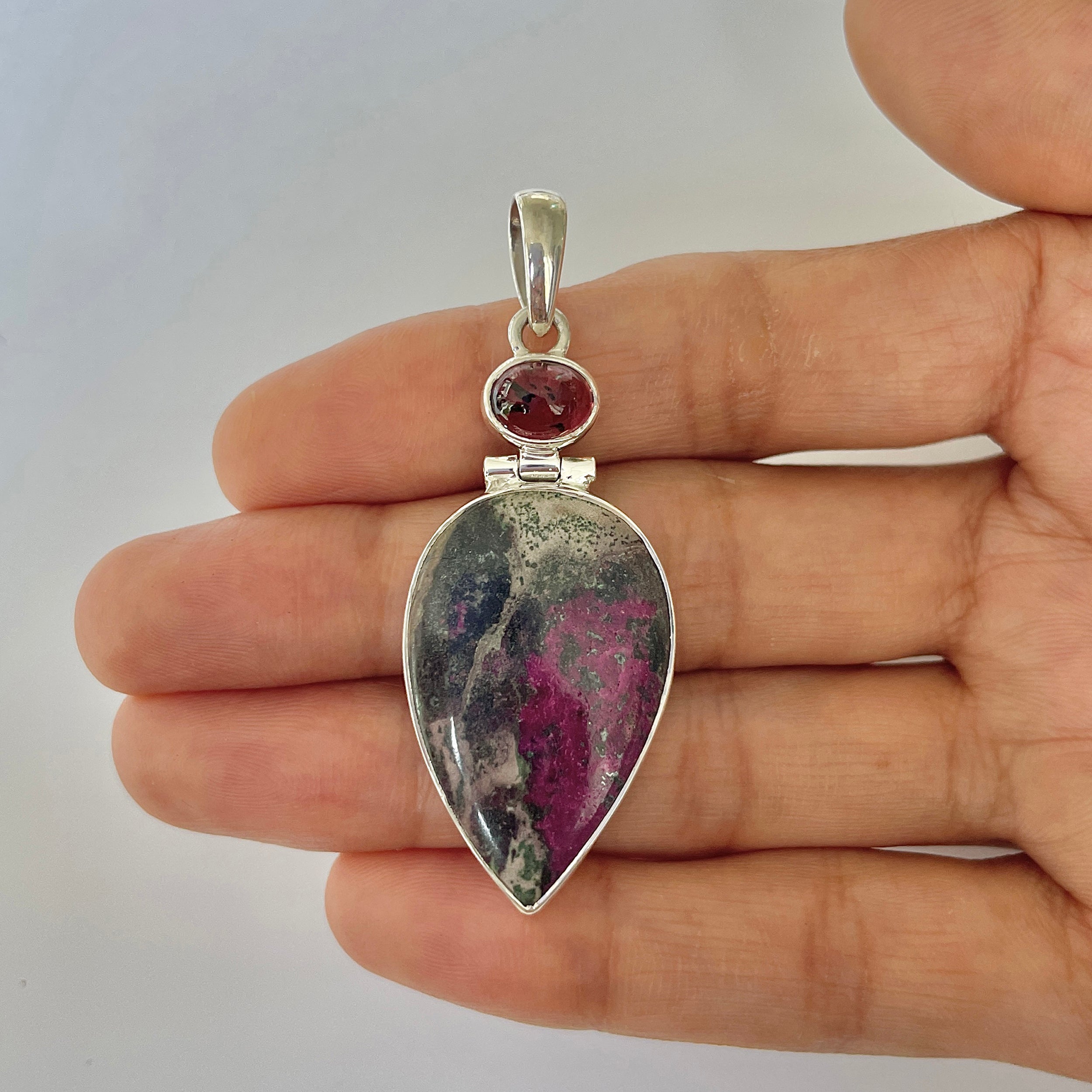 Cobalt Calcite Pendant-(CBC-1-74)