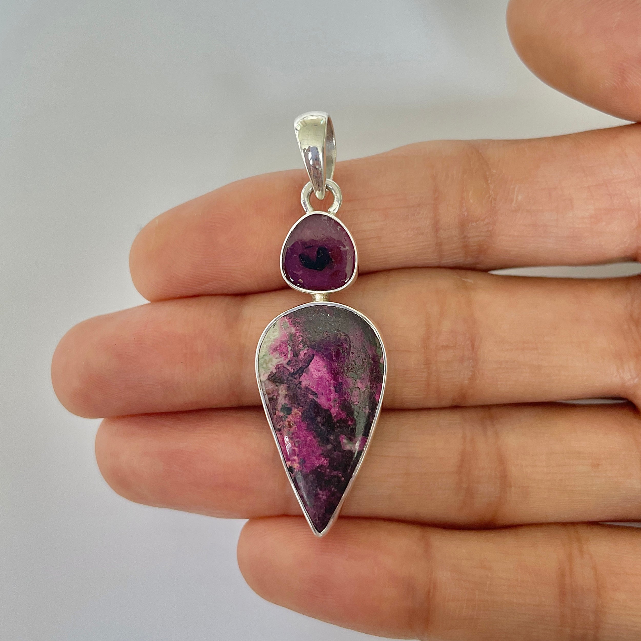 Cobalt Calcite Pendant-(CBC-1-76)