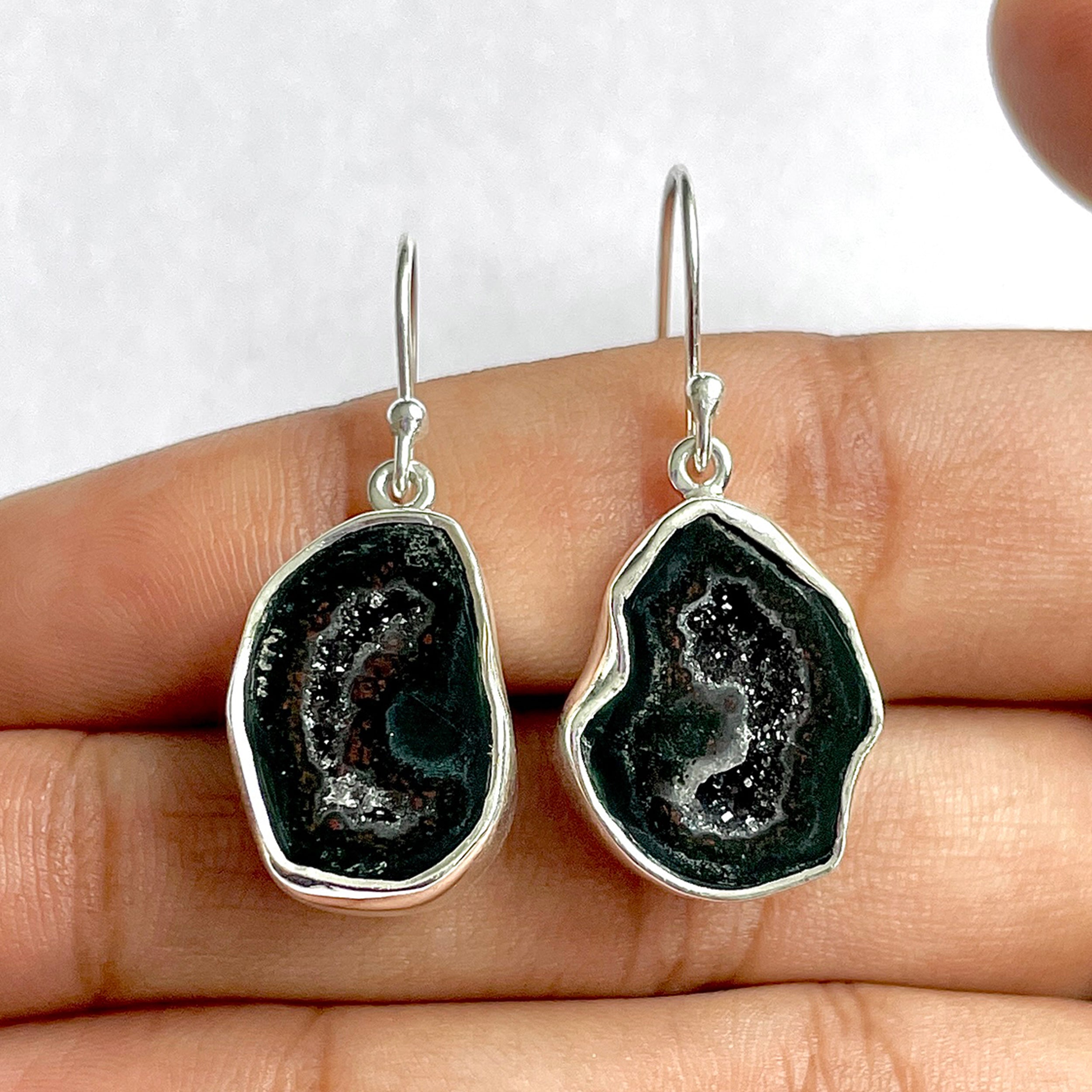 Coconut Geode Earring-(CCG-3-10)