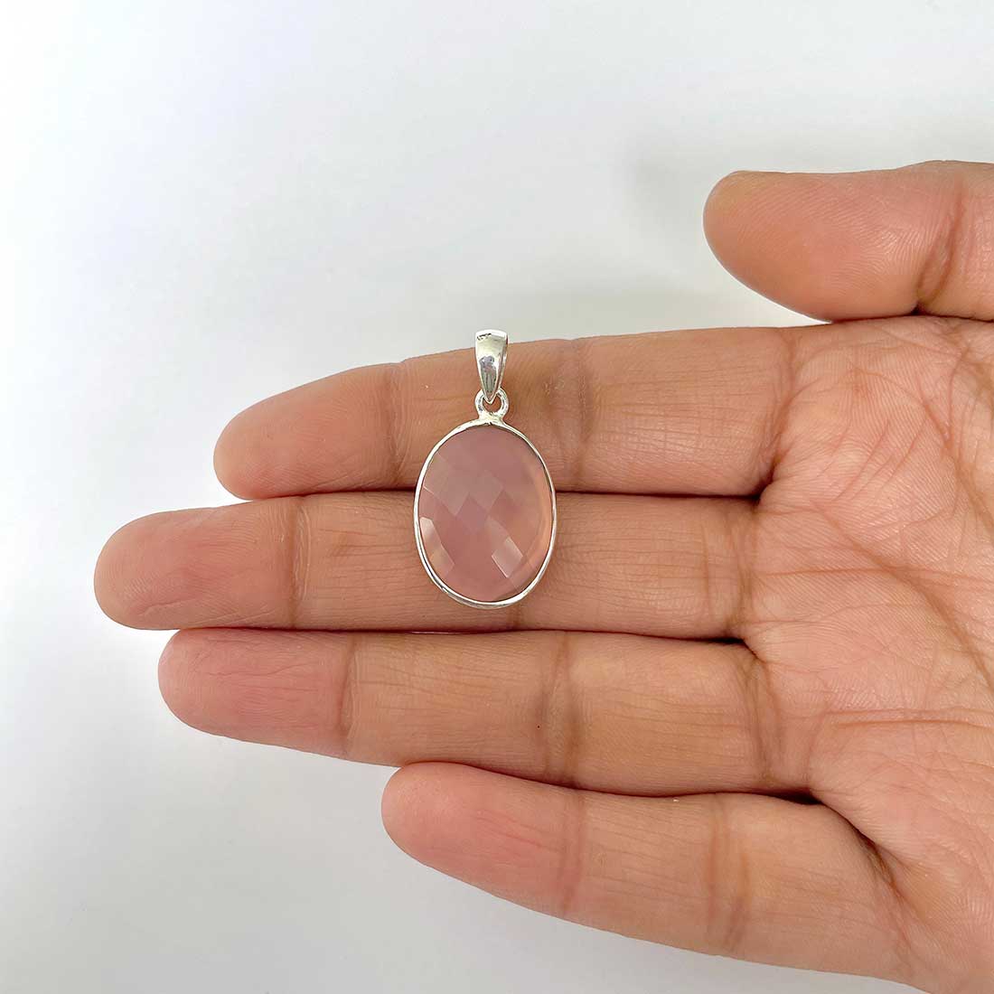 Chalcedony Pendant-(CHD-1-11)