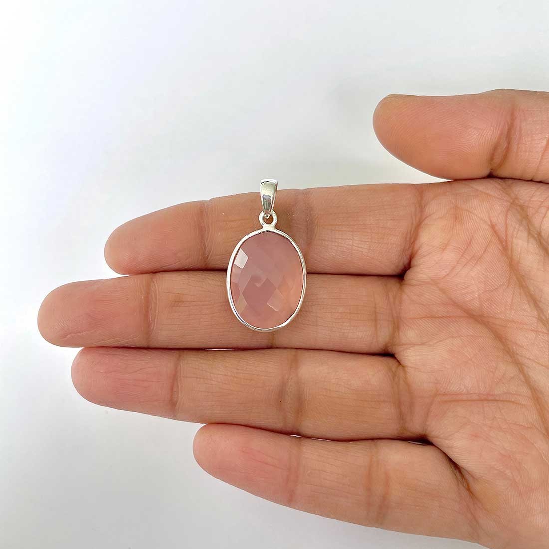 Chalcedony Pendant-(CHD-1-16)