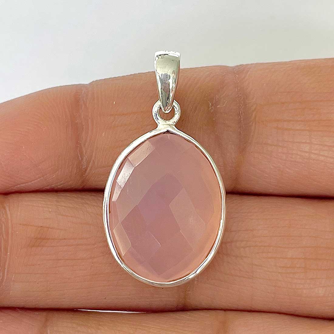 Chalcedony Pendant-(CHD-1-20)