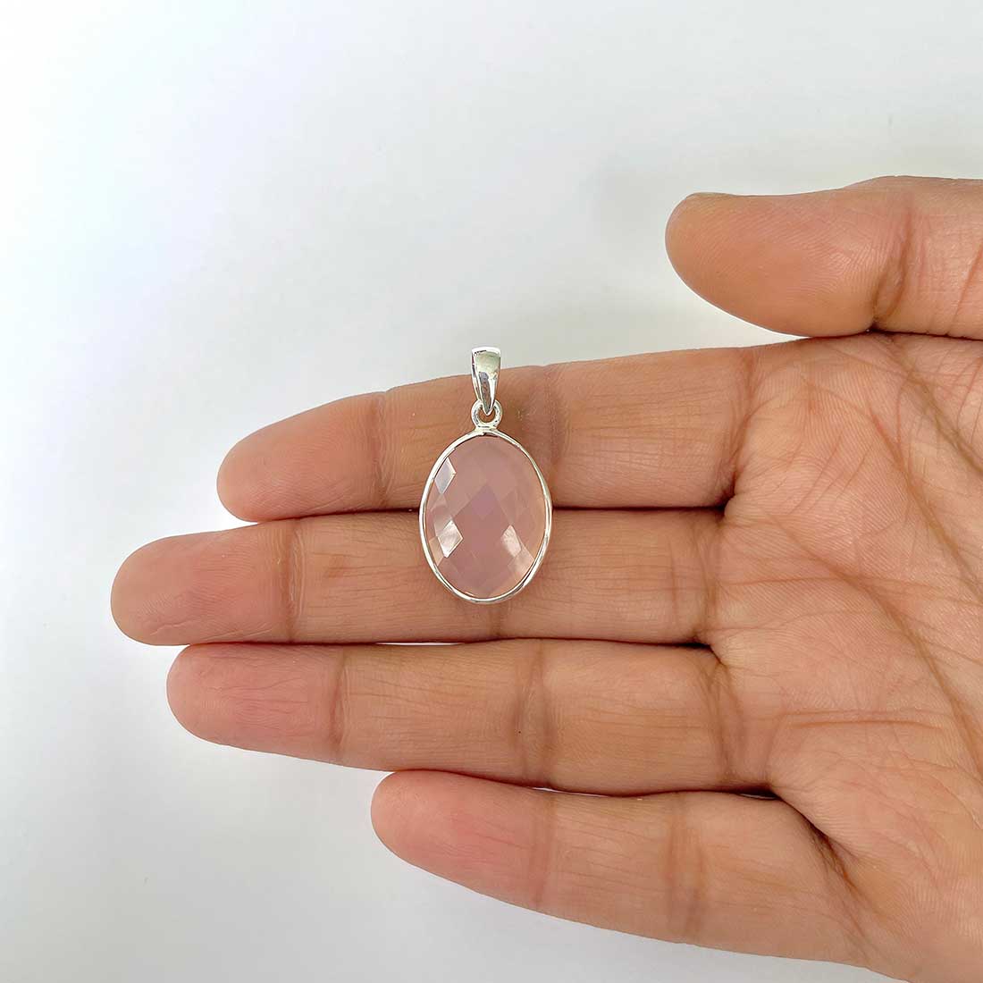 Chalcedony Pendant-(CHD-1-25)