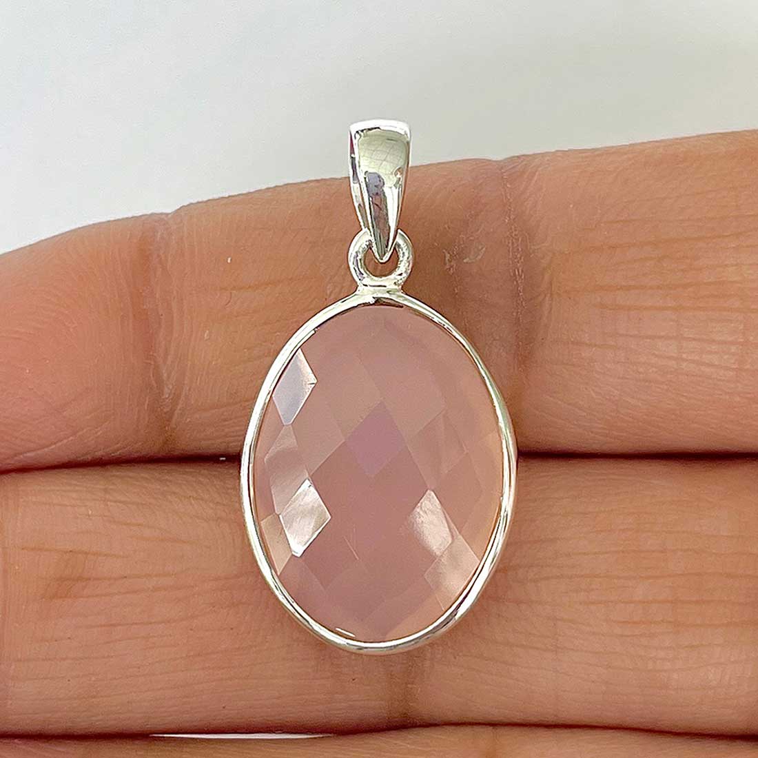 Chalcedony Pendant-(CHD-1-25)