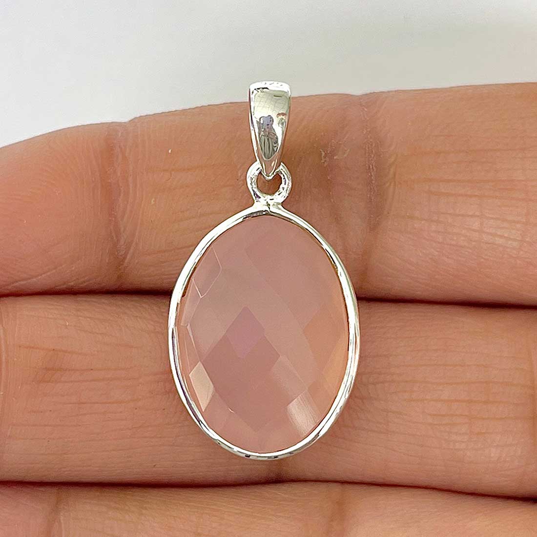 Chalcedony Pendant-(CHD-1-29)