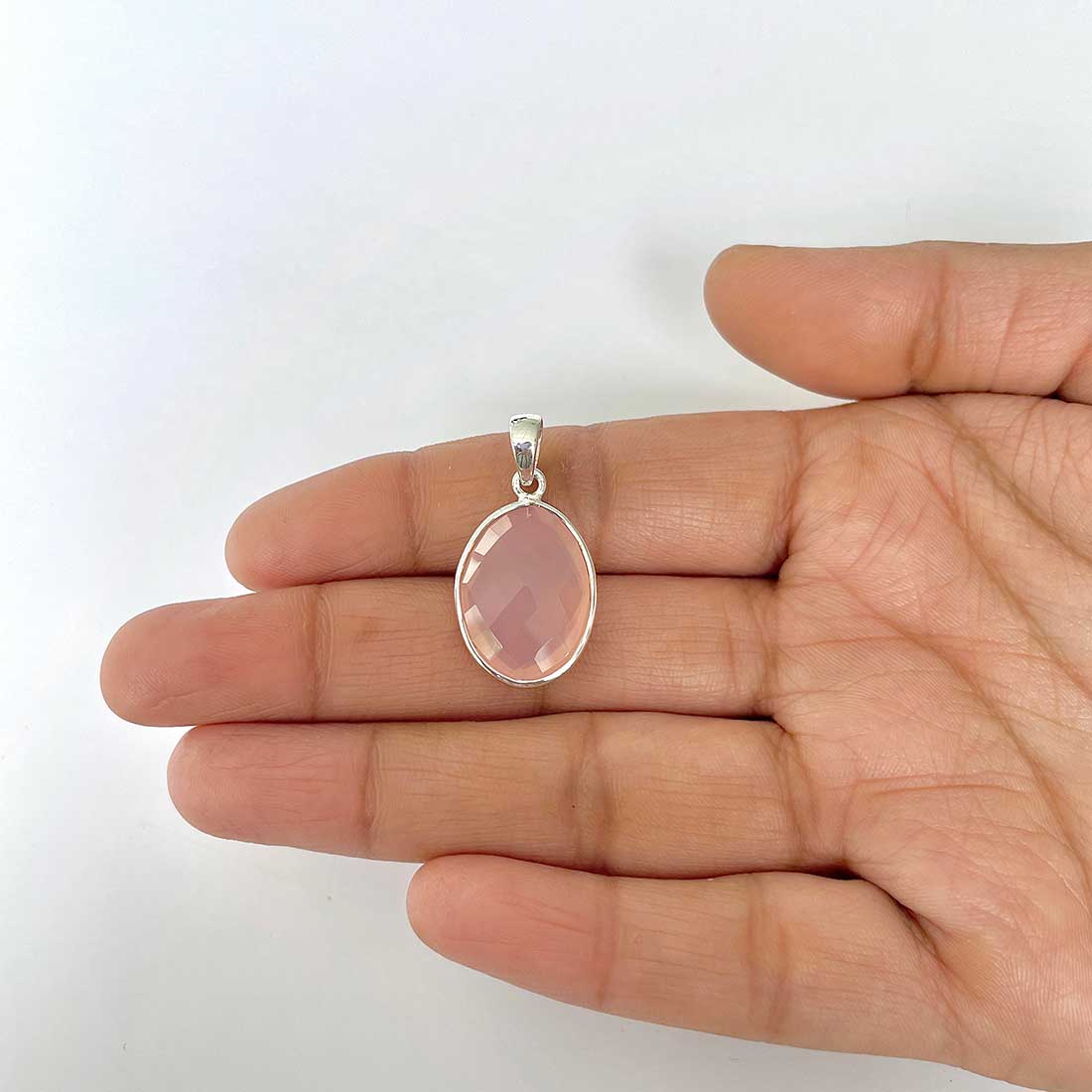 Chalcedony Pendant-(CHD-1-30)
