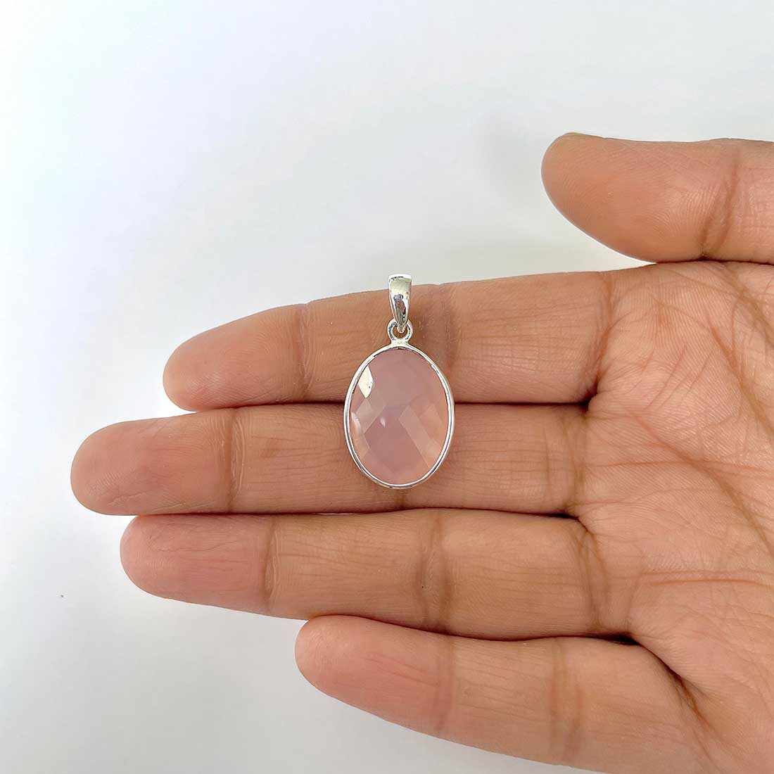 Chalcedony Pendant-(CHD-1-36)