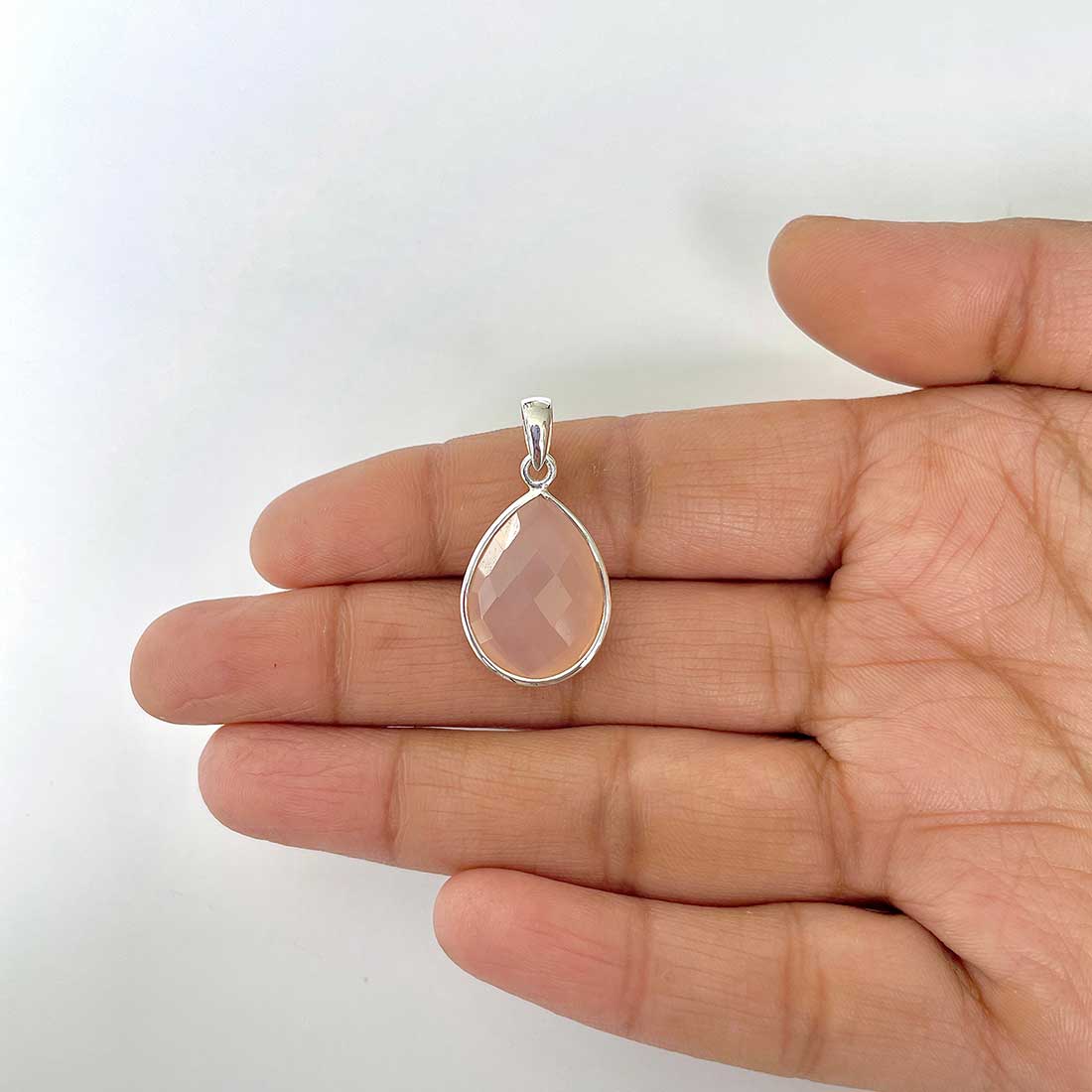 Chalcedony Pendant-(CHD-1-5)