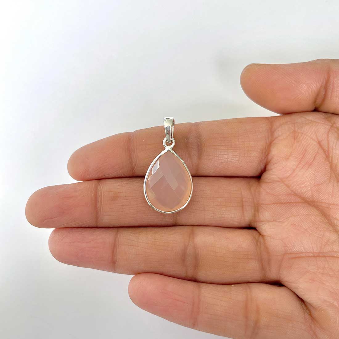 Chalcedony Pendant-(CHD-1-9)