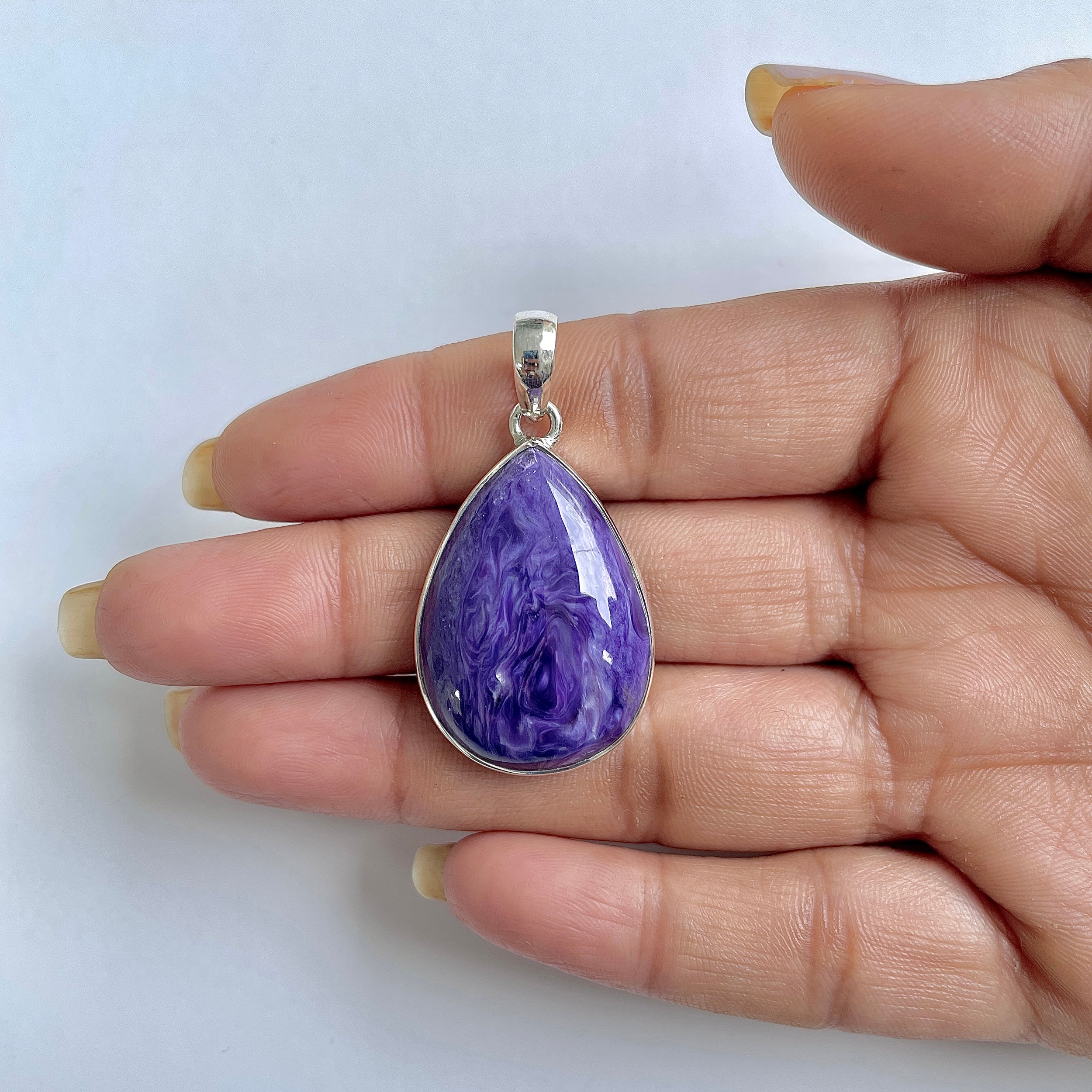 Charoite Pendant-(CHR-1-19)