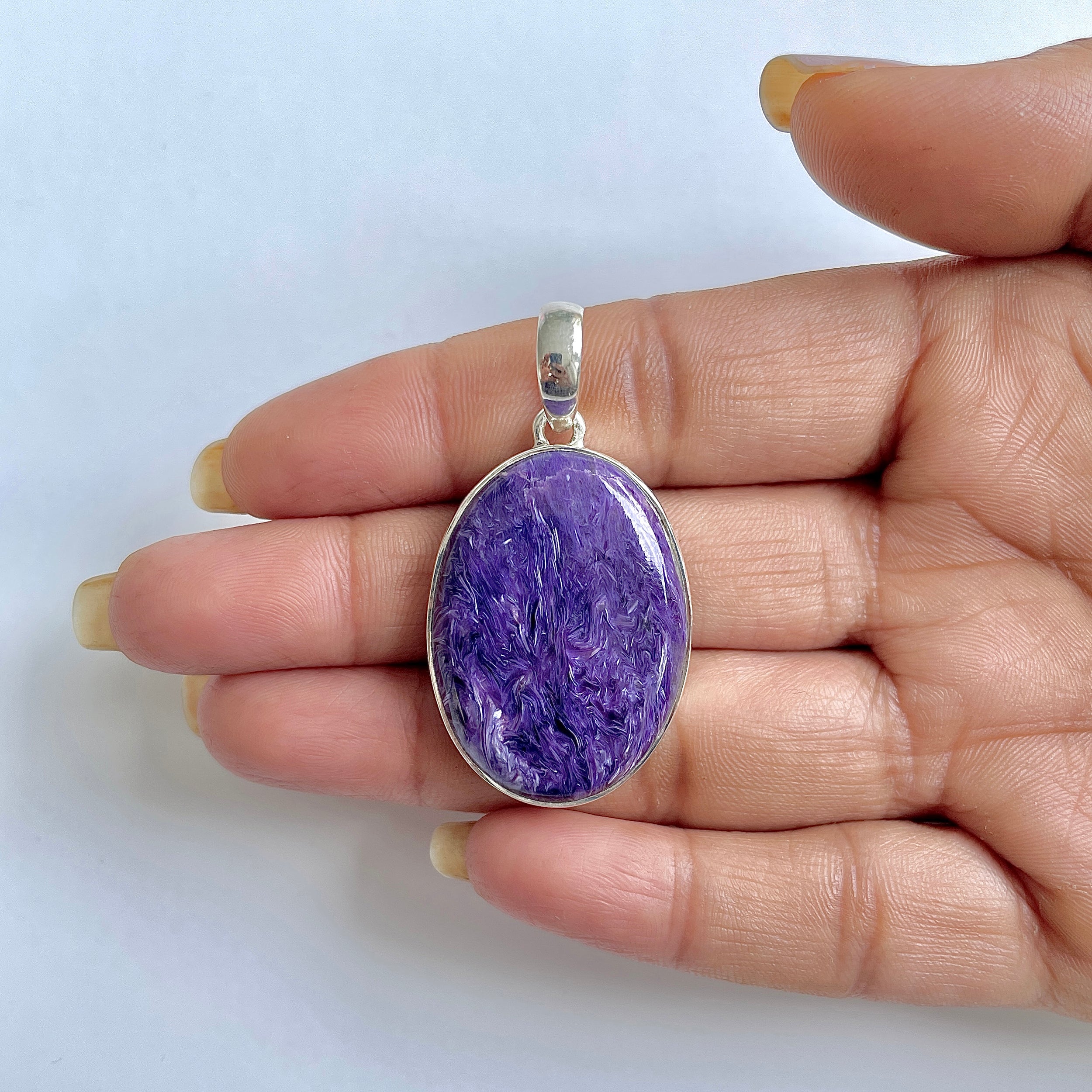 Charoite Pendant-(CHR-1-3)