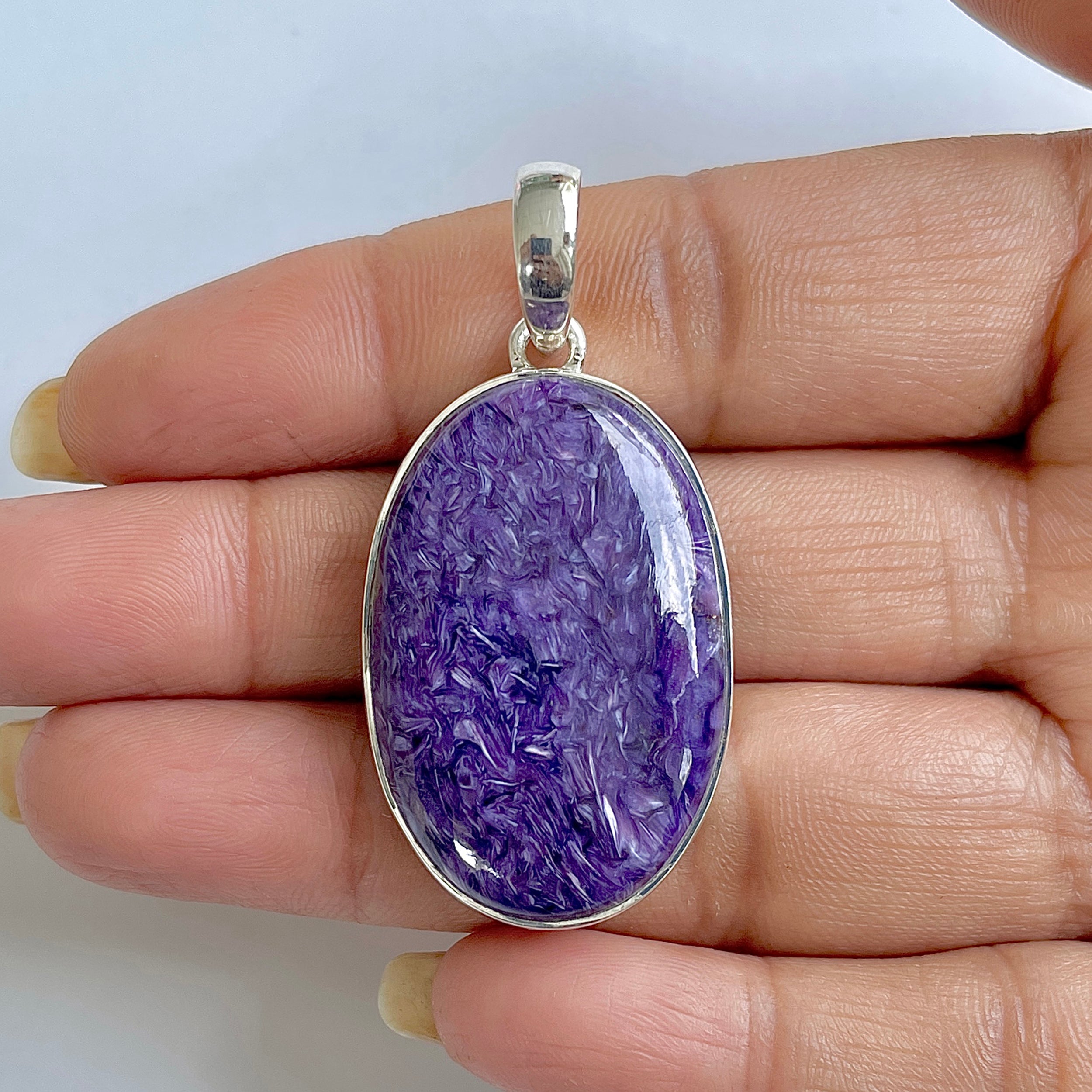 Charoite Pendant-(CHR-1-4)