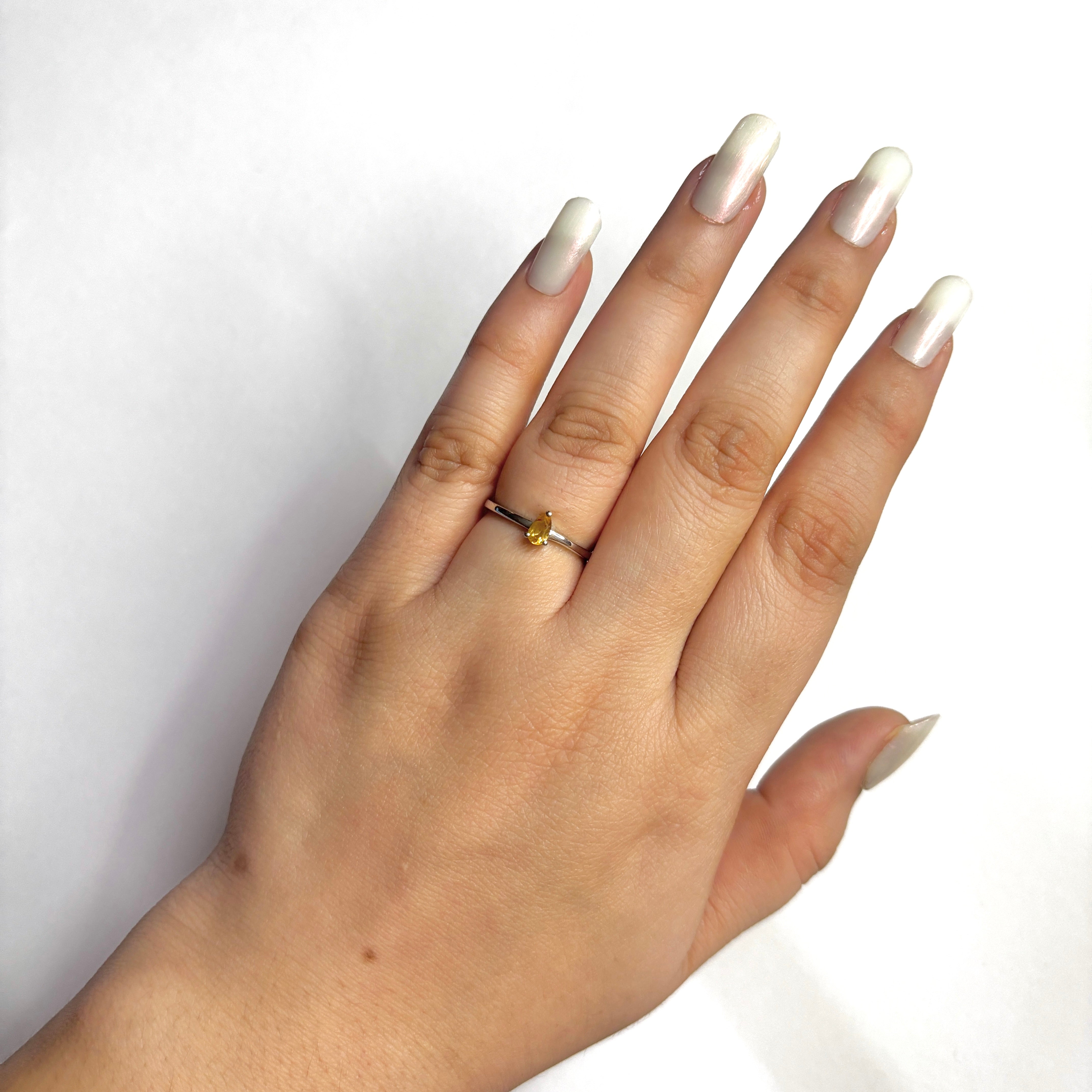 Citrine Ring-(CIT-RDR-2530.)
