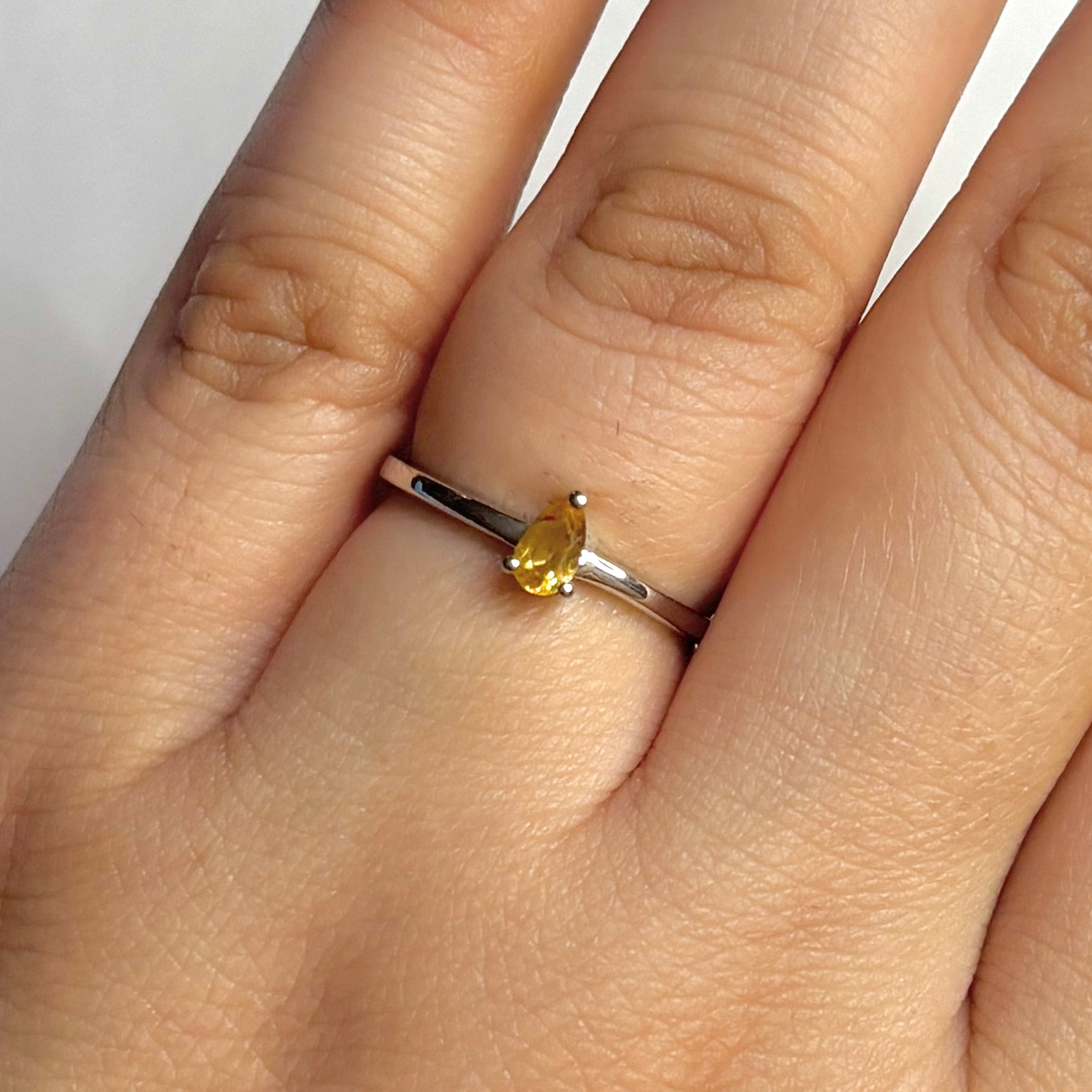 Citrine Ring-(CIT-RDR-2530.)