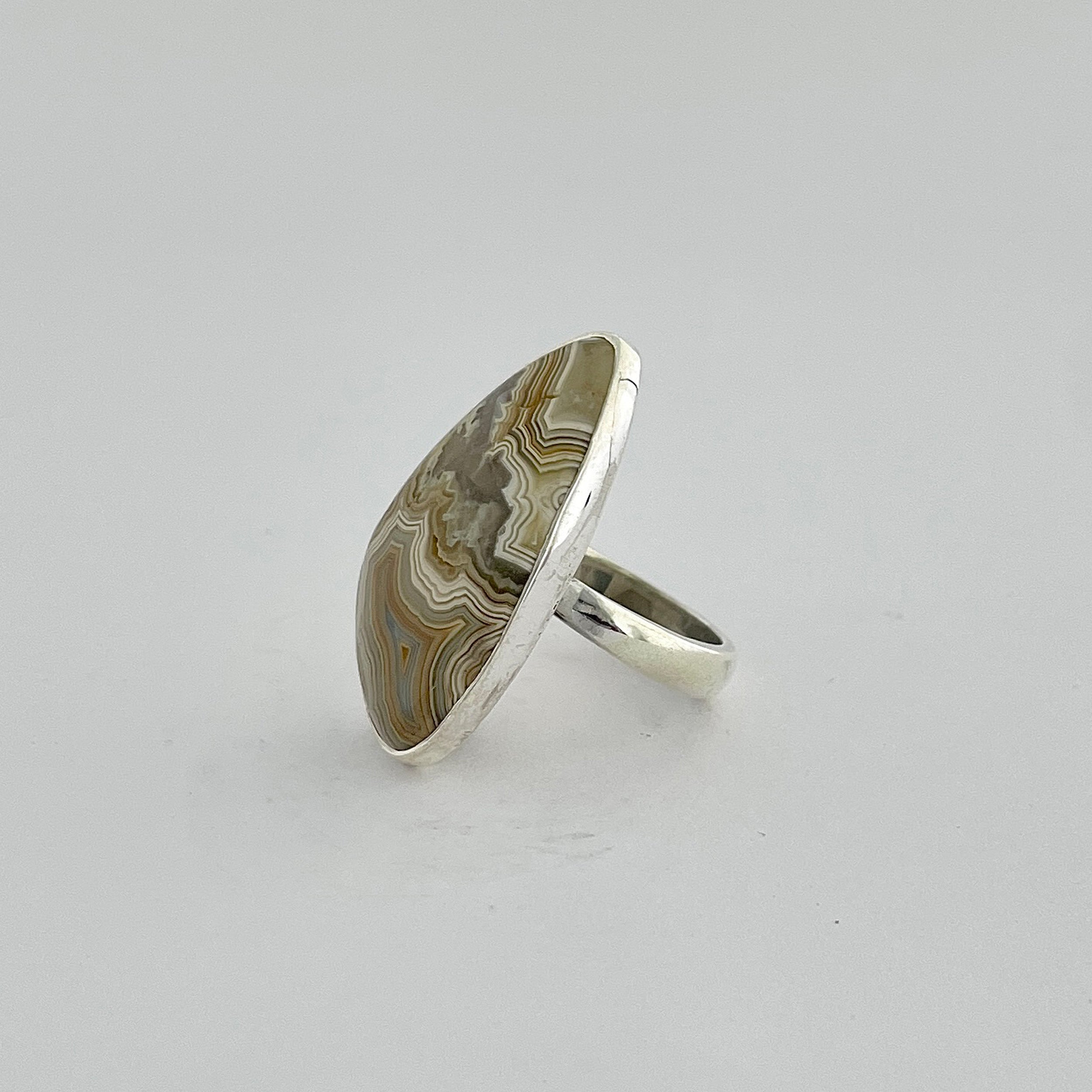 Crazy Lace Agate Ring-(CLA-2-11)