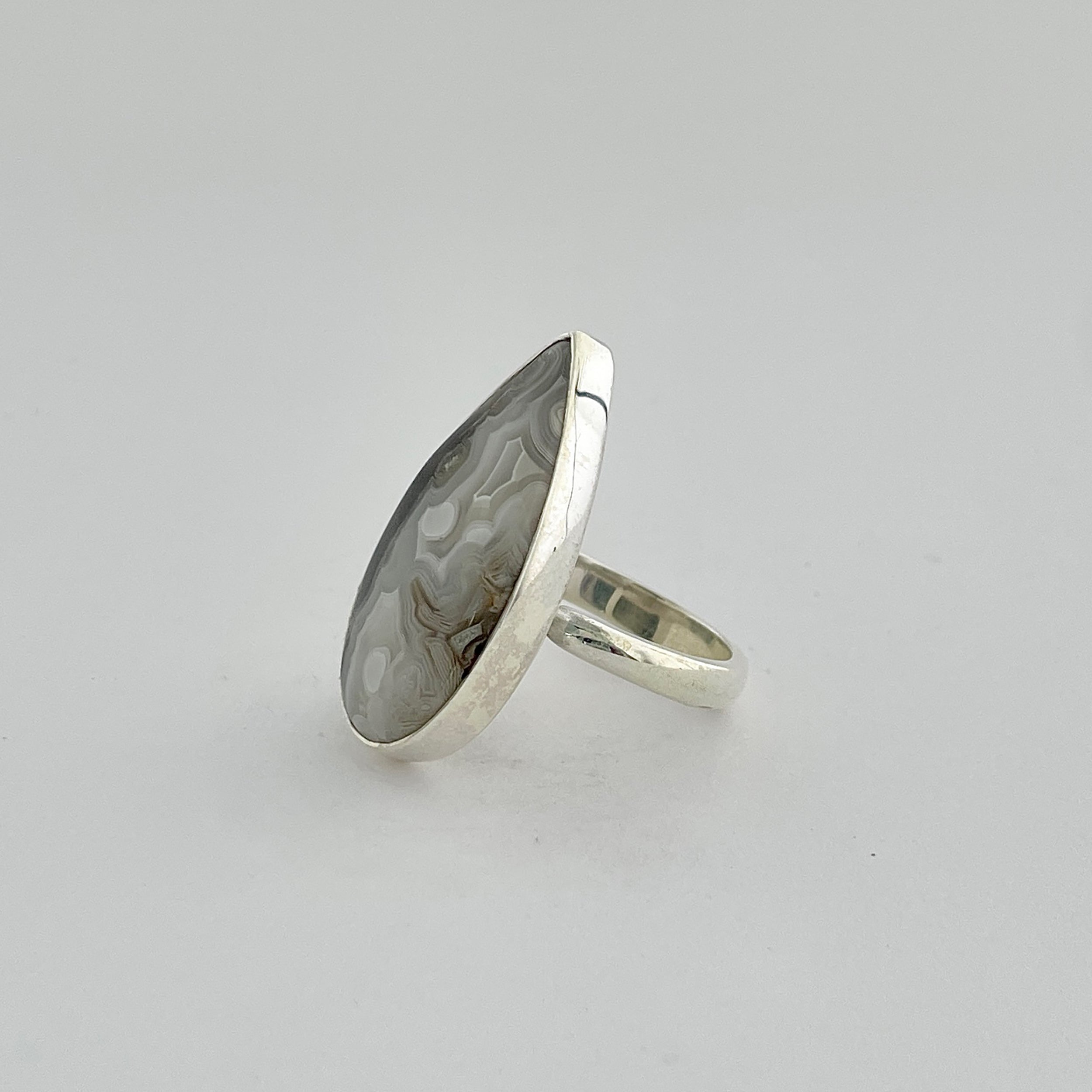 Crazy Lace Agate Ring-(CLA-2-5)