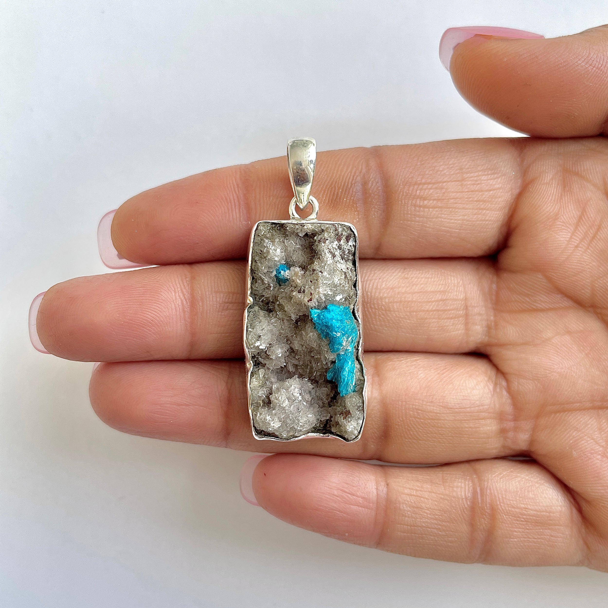 Cavansite Pendant-(CVS-1-13)