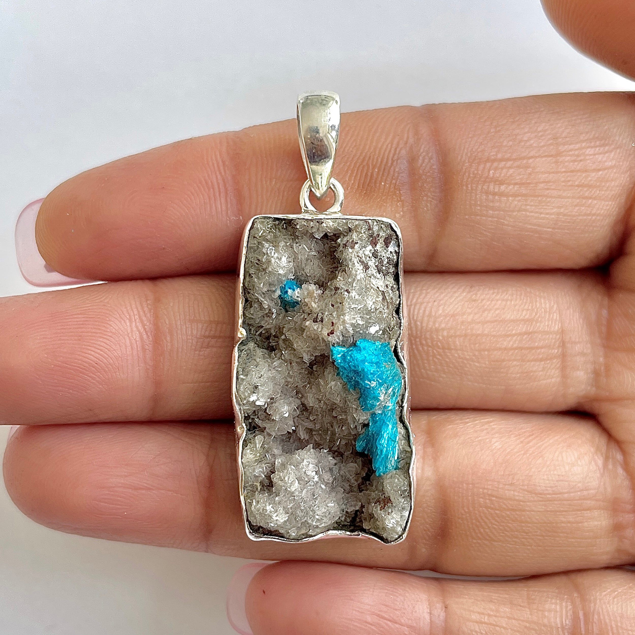 Cavansite Pendant-(CVS-1-13)