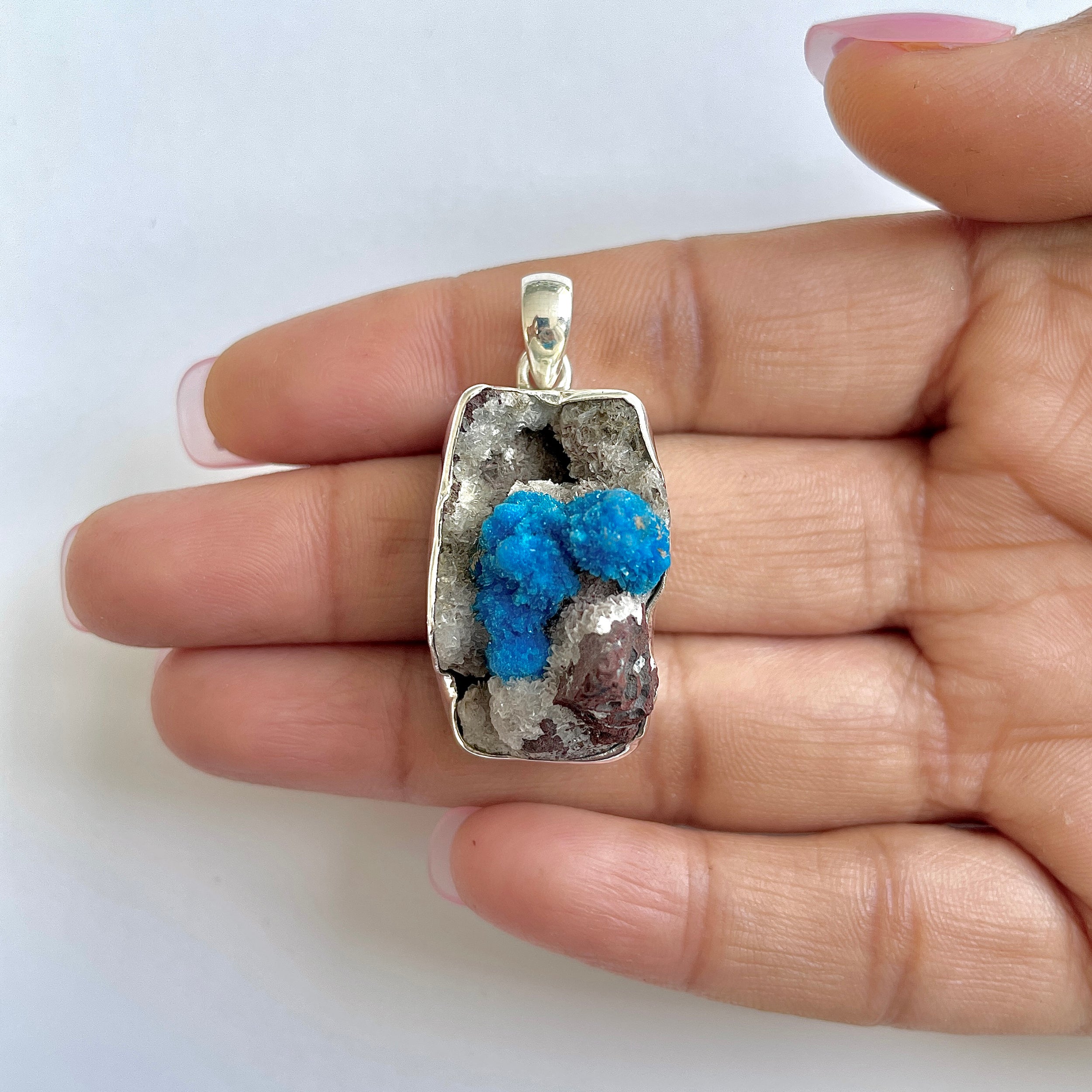 Cavansite Pendant-(CVS-1-14)