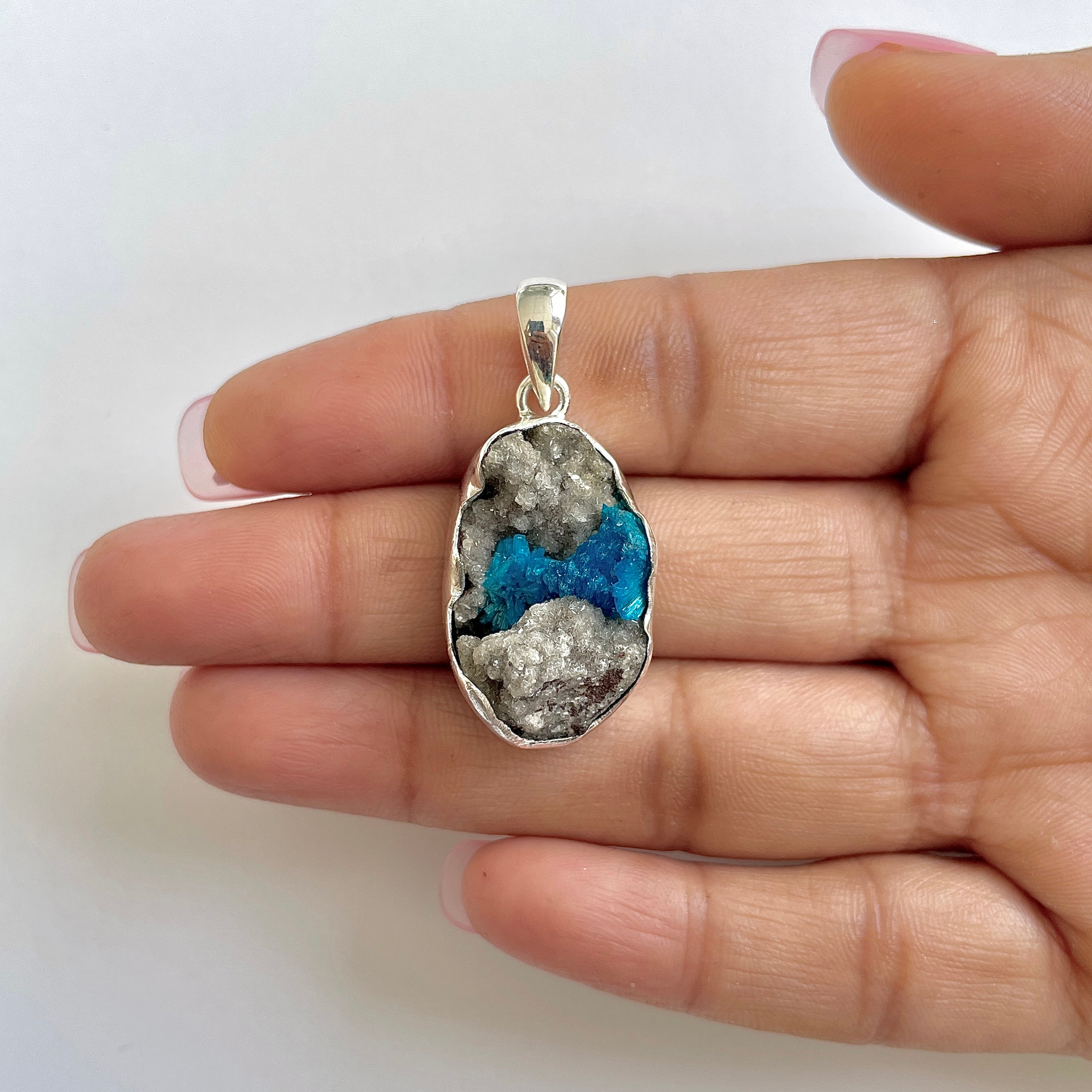 Cavansite Pendant-(CVS-1-15)