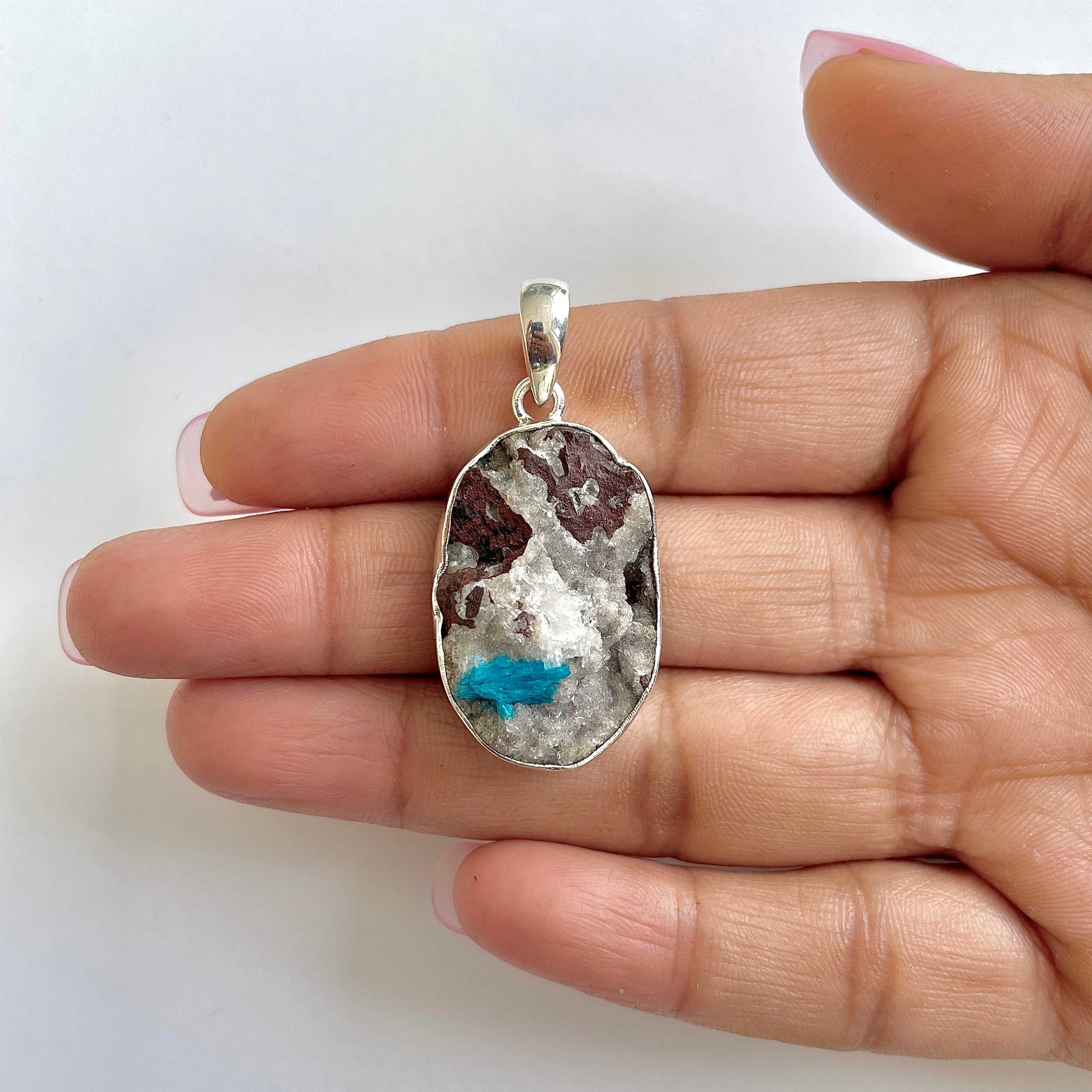 Cavansite Pendant-(CVS-1-22)