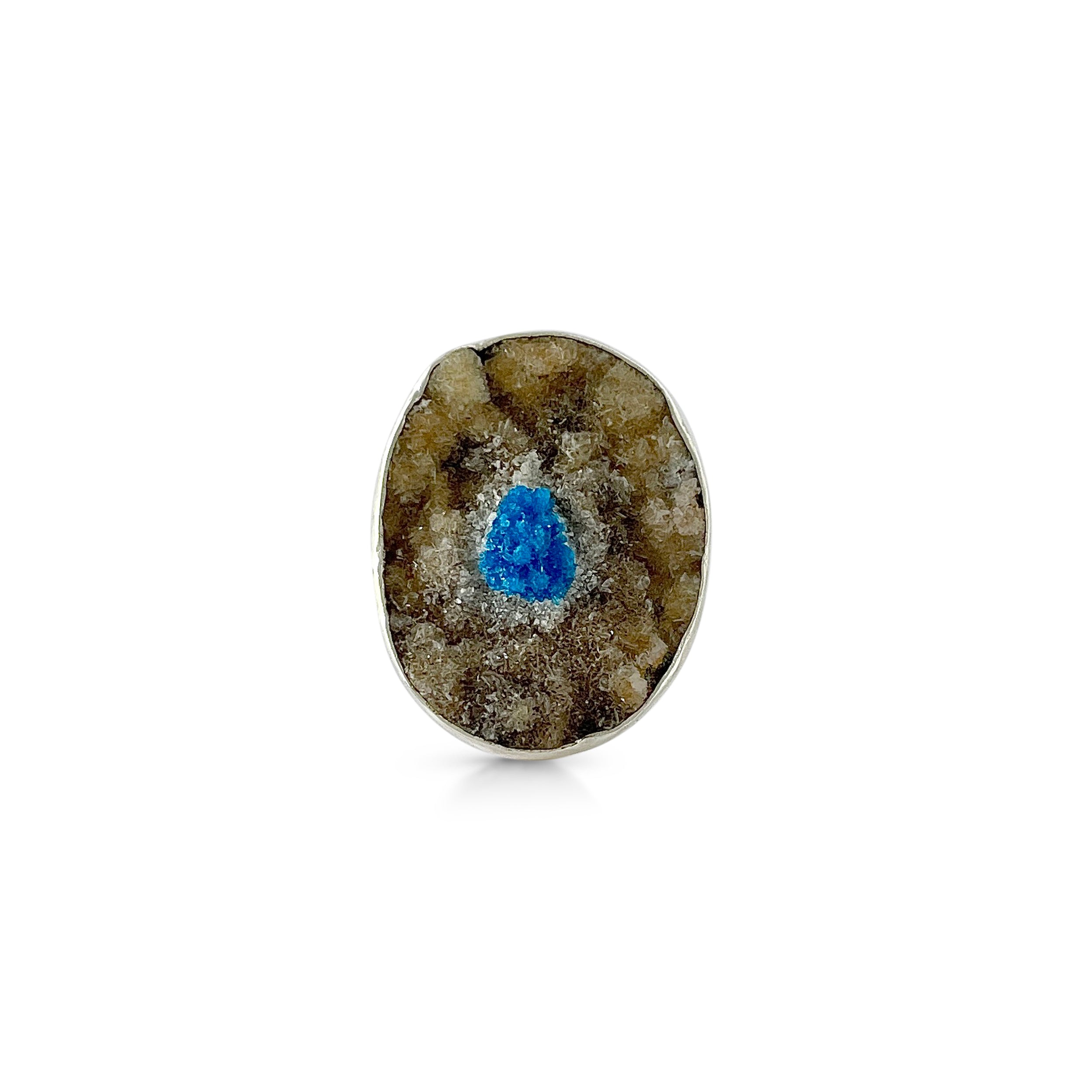 Cavansite Ring-(CVS-2-1)