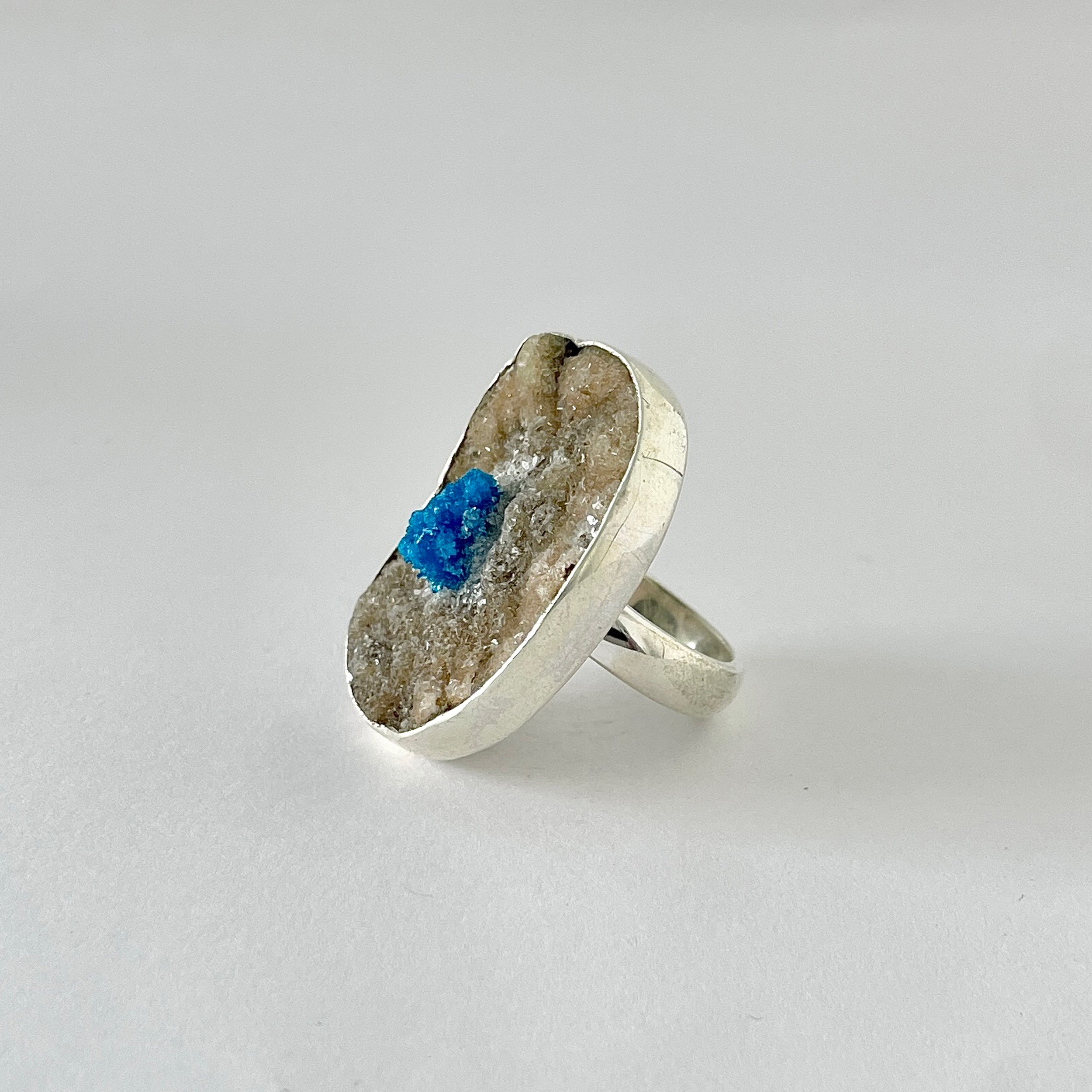Cavansite Ring-(CVS-2-1)