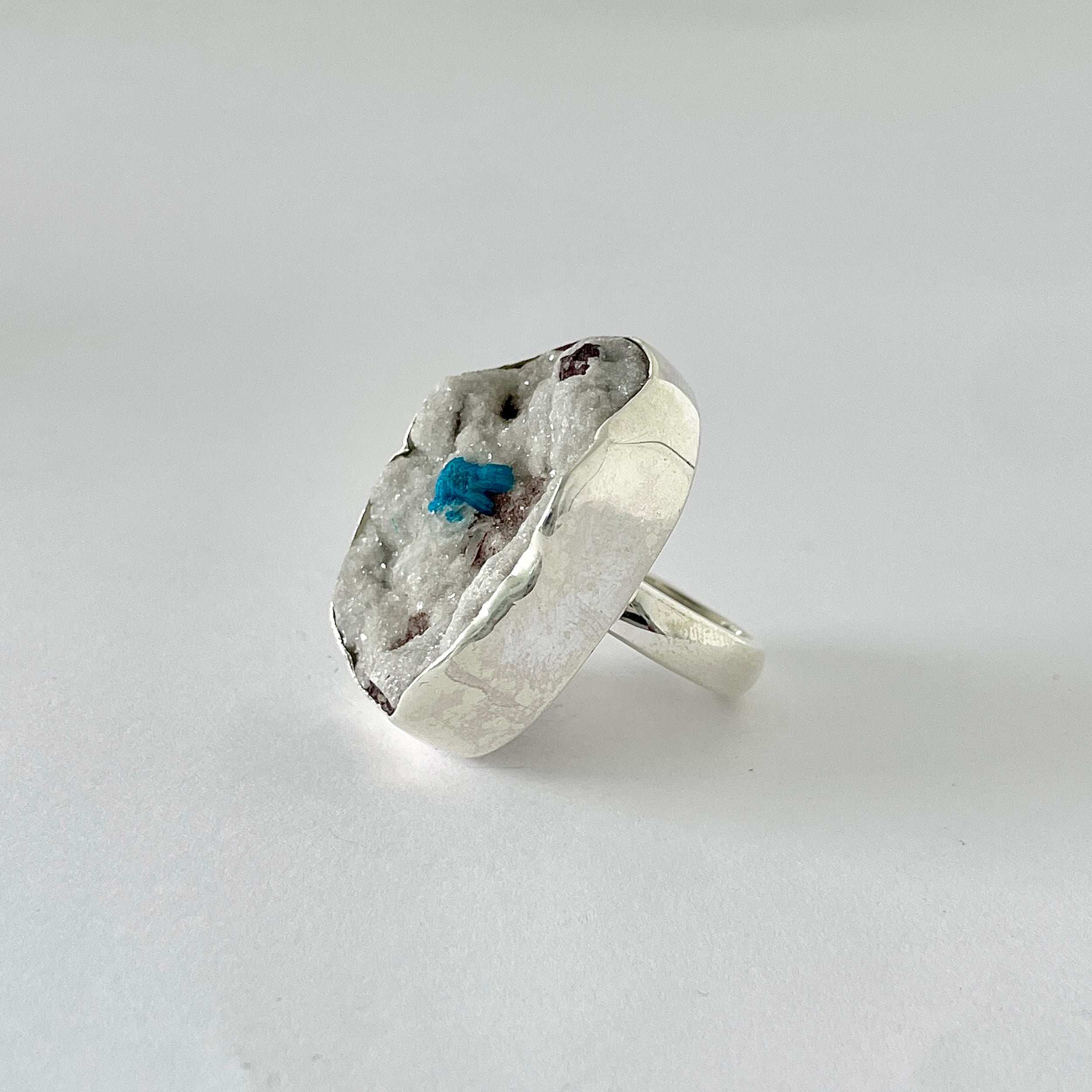 Cavansite Ring-(CVS-2-10)