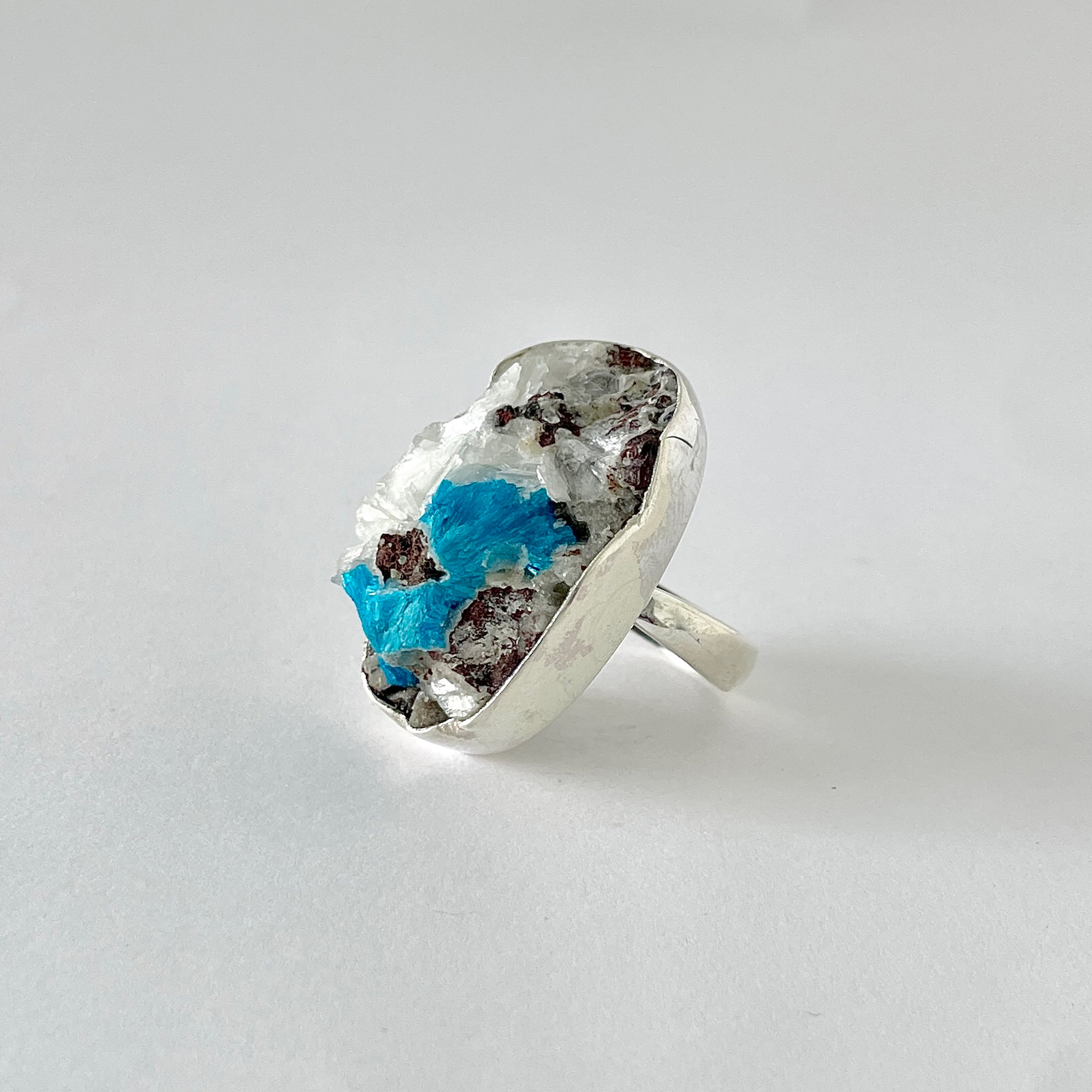 Cavansite Ring-(CVS-2-12)