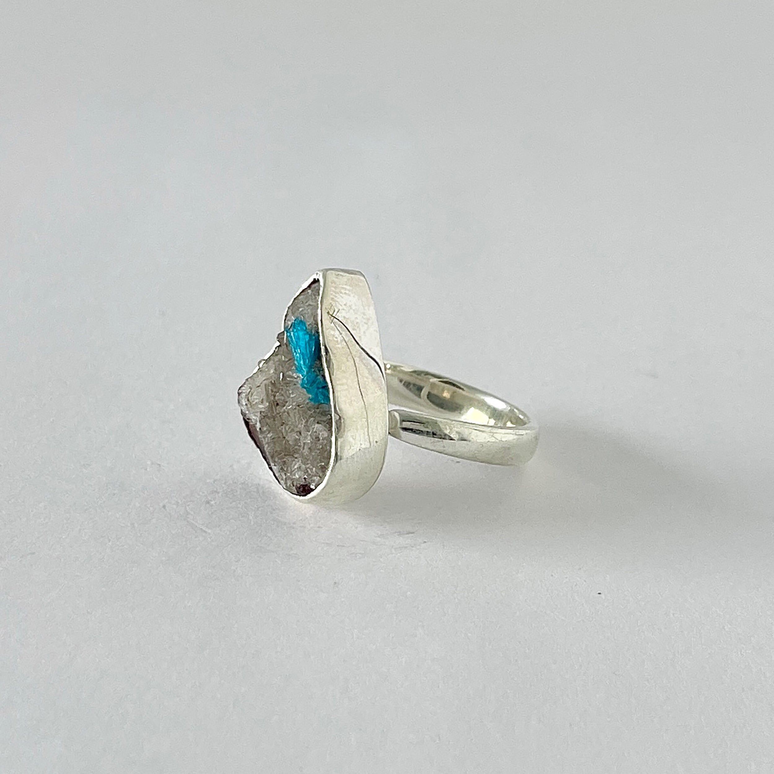Cavansite Ring-(CVS-2-15)