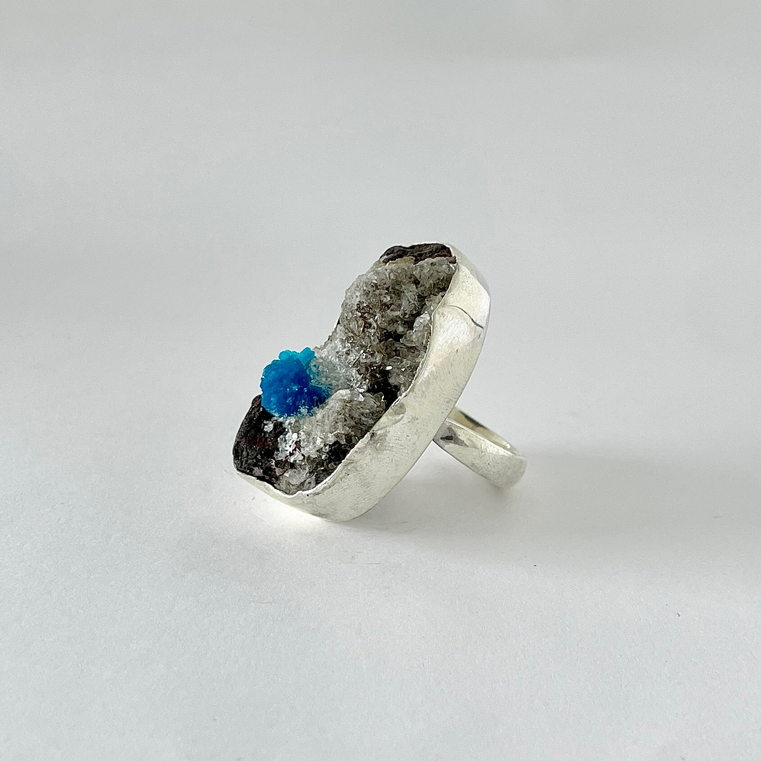 Cavansite Ring-(CVS-2-2)