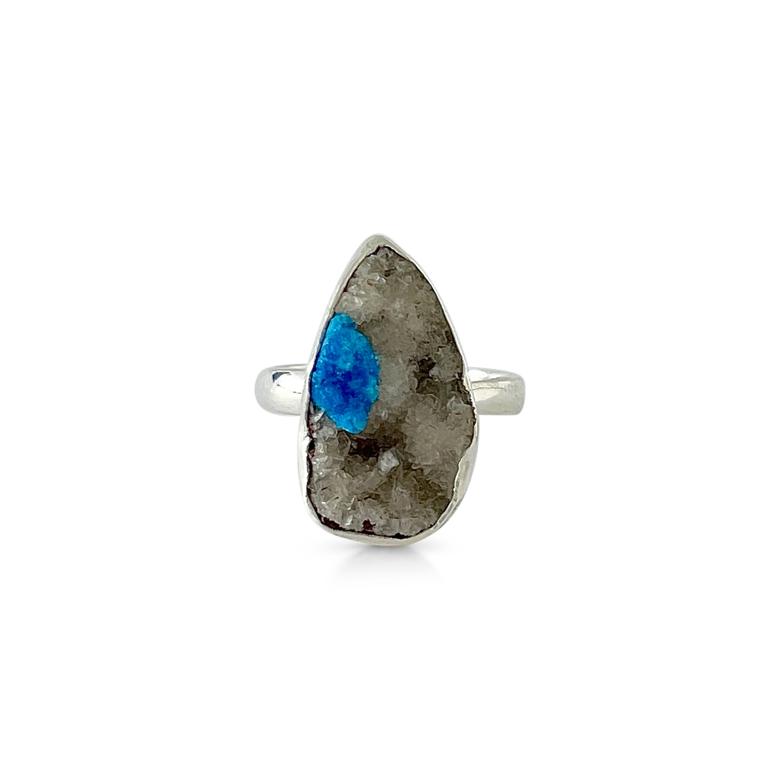 Cavansite Ring-(CVS-2-4)