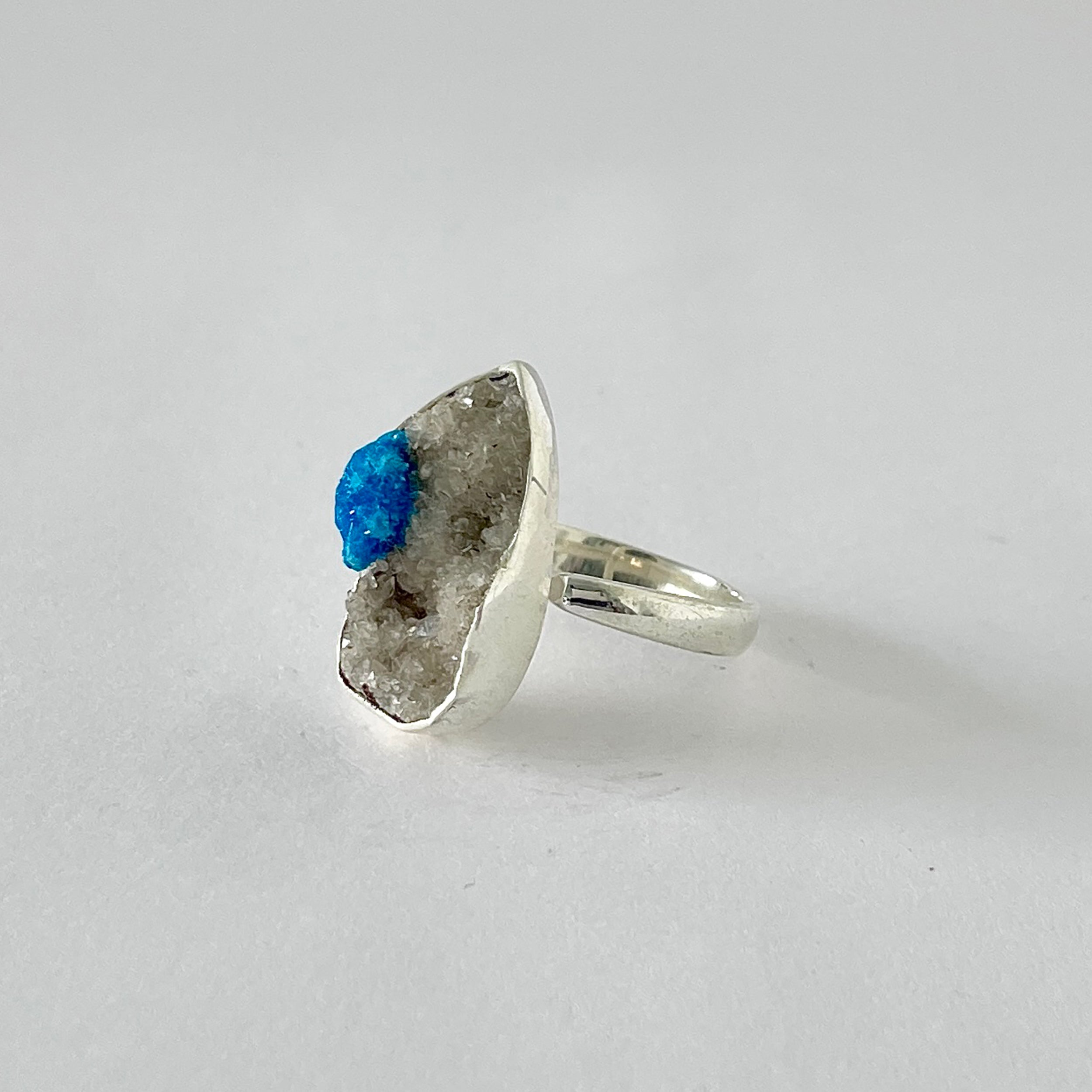 Cavansite Ring-(CVS-2-4)
