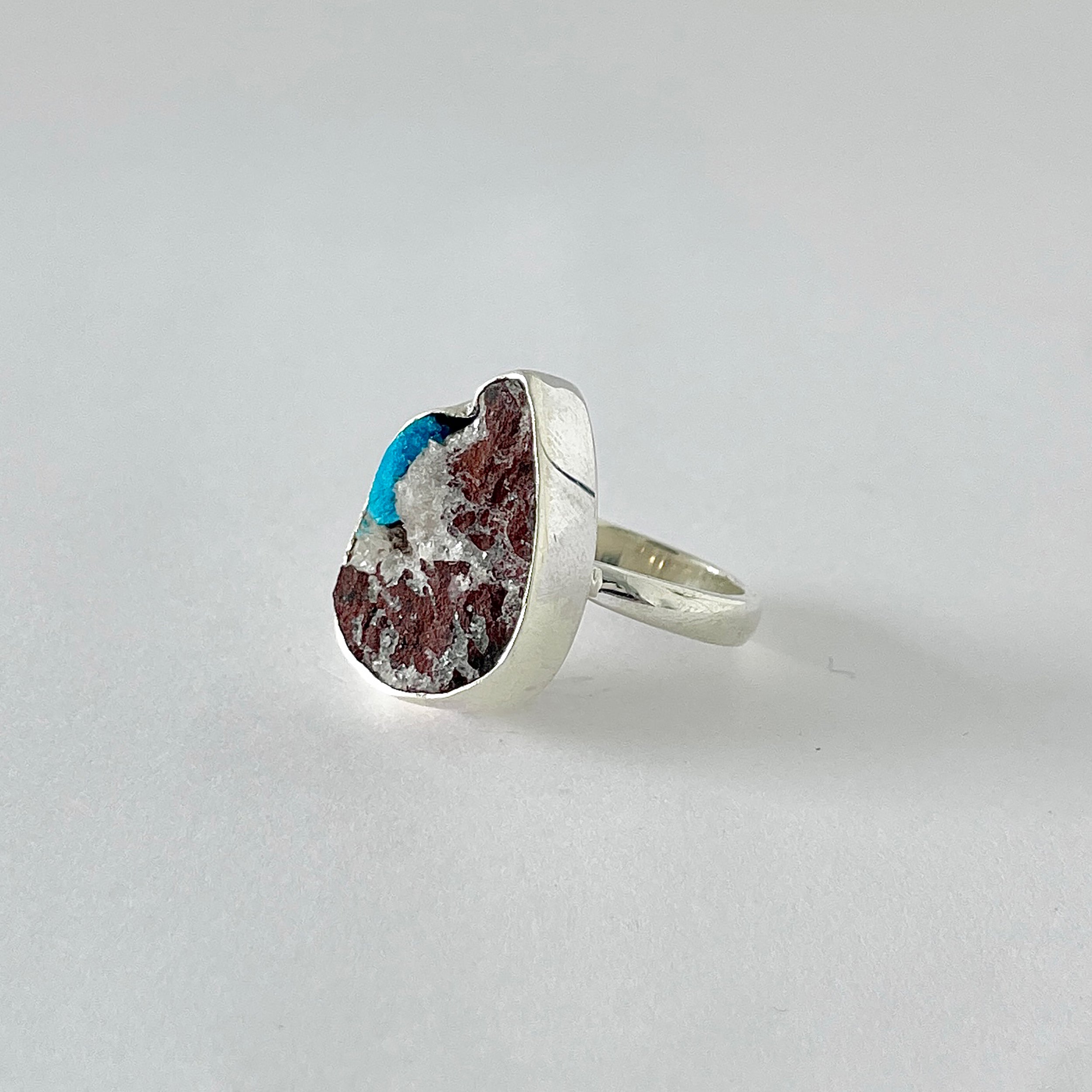 Cavansite Ring-(CVS-2-5)