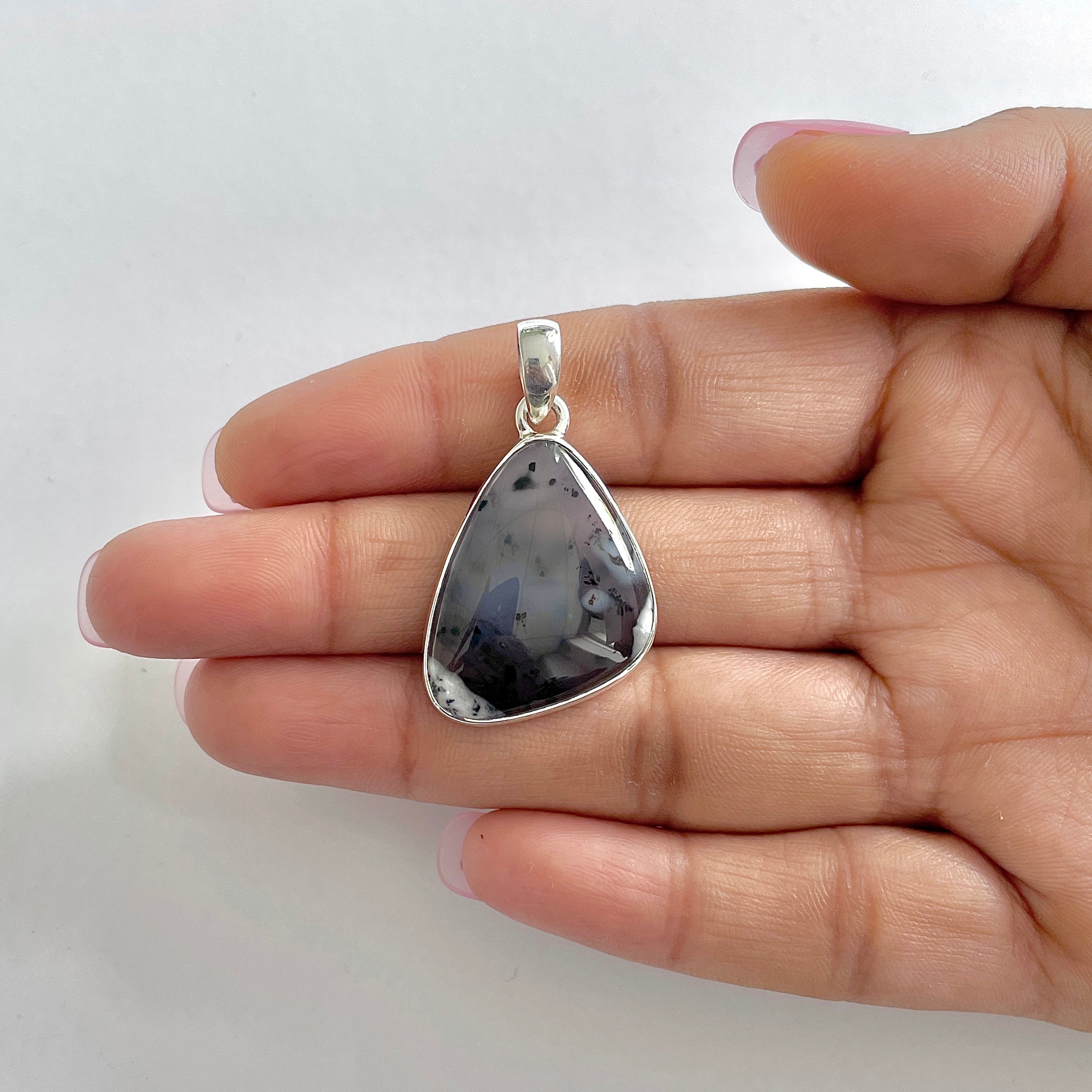 Dendritic Agate Pendant-(DDA-1-20)