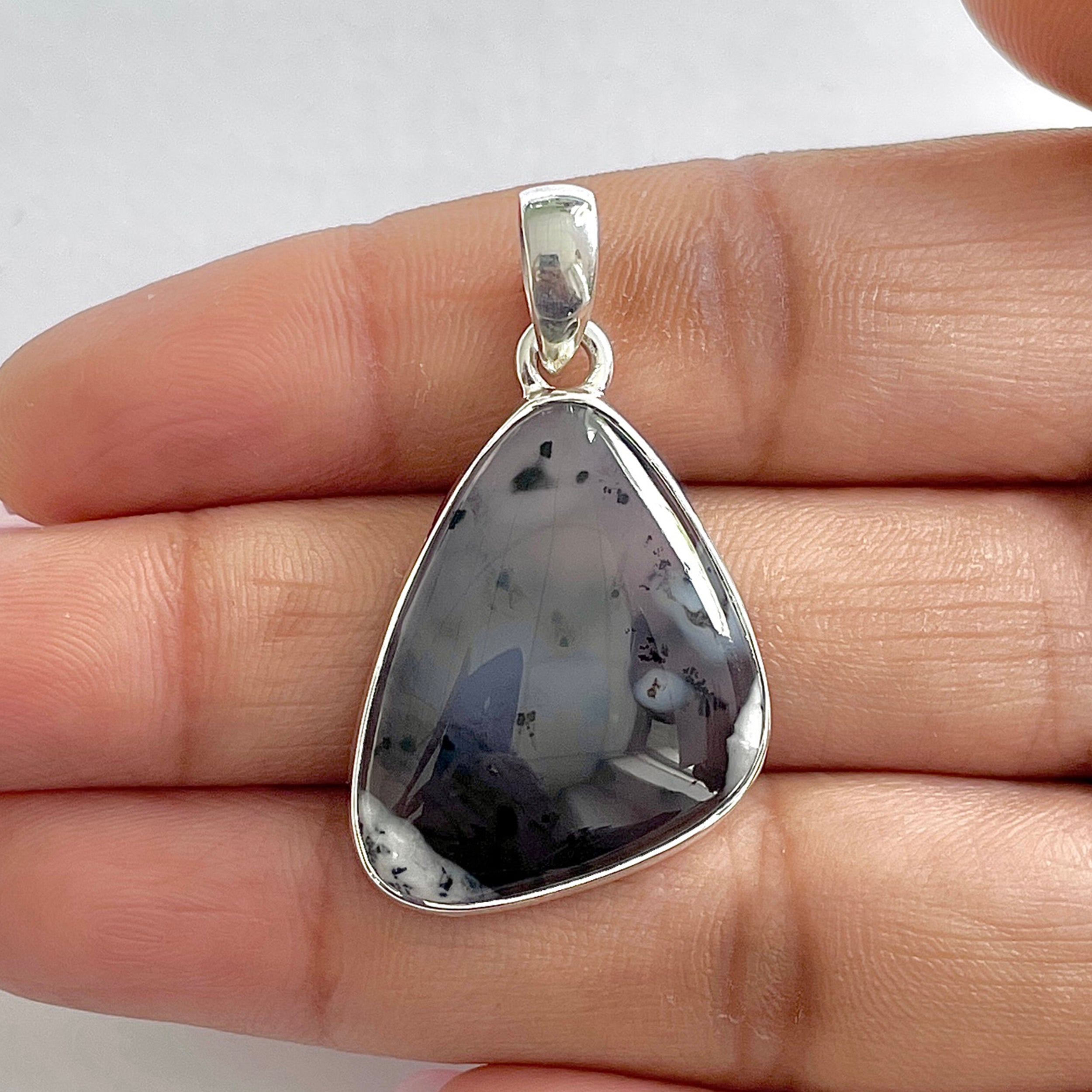 Dendritic Agate Pendant-(DDA-1-20)