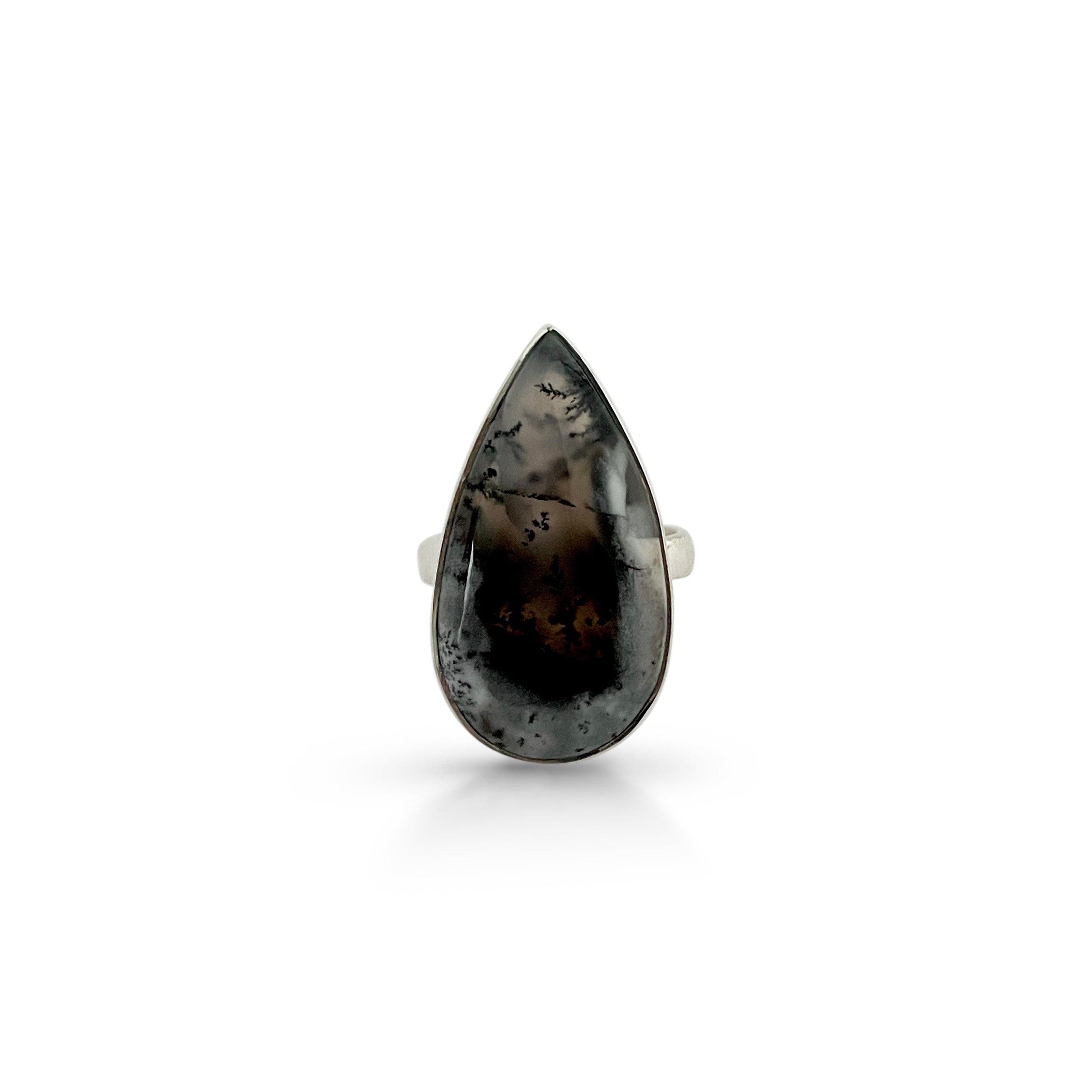 Dendritic Agate Ring-(DDA-2-10)